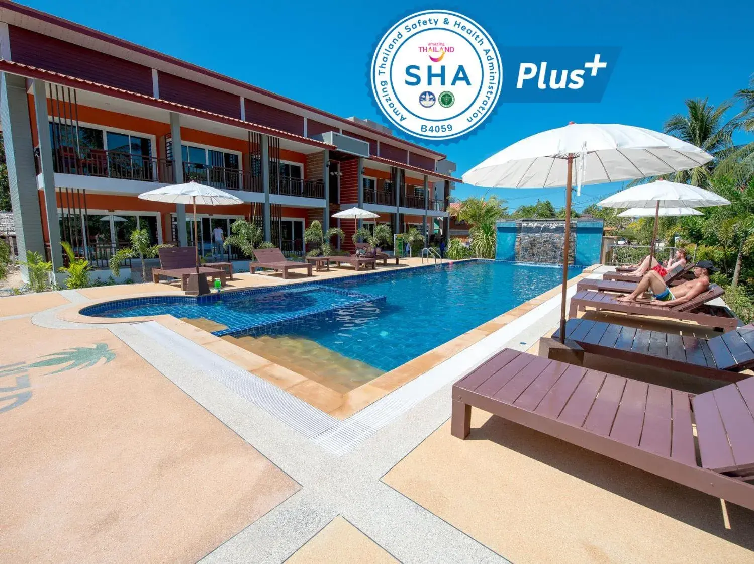 Pool view, Swimming Pool in Hatzanda Lanta Resort - SHA Extra Plus