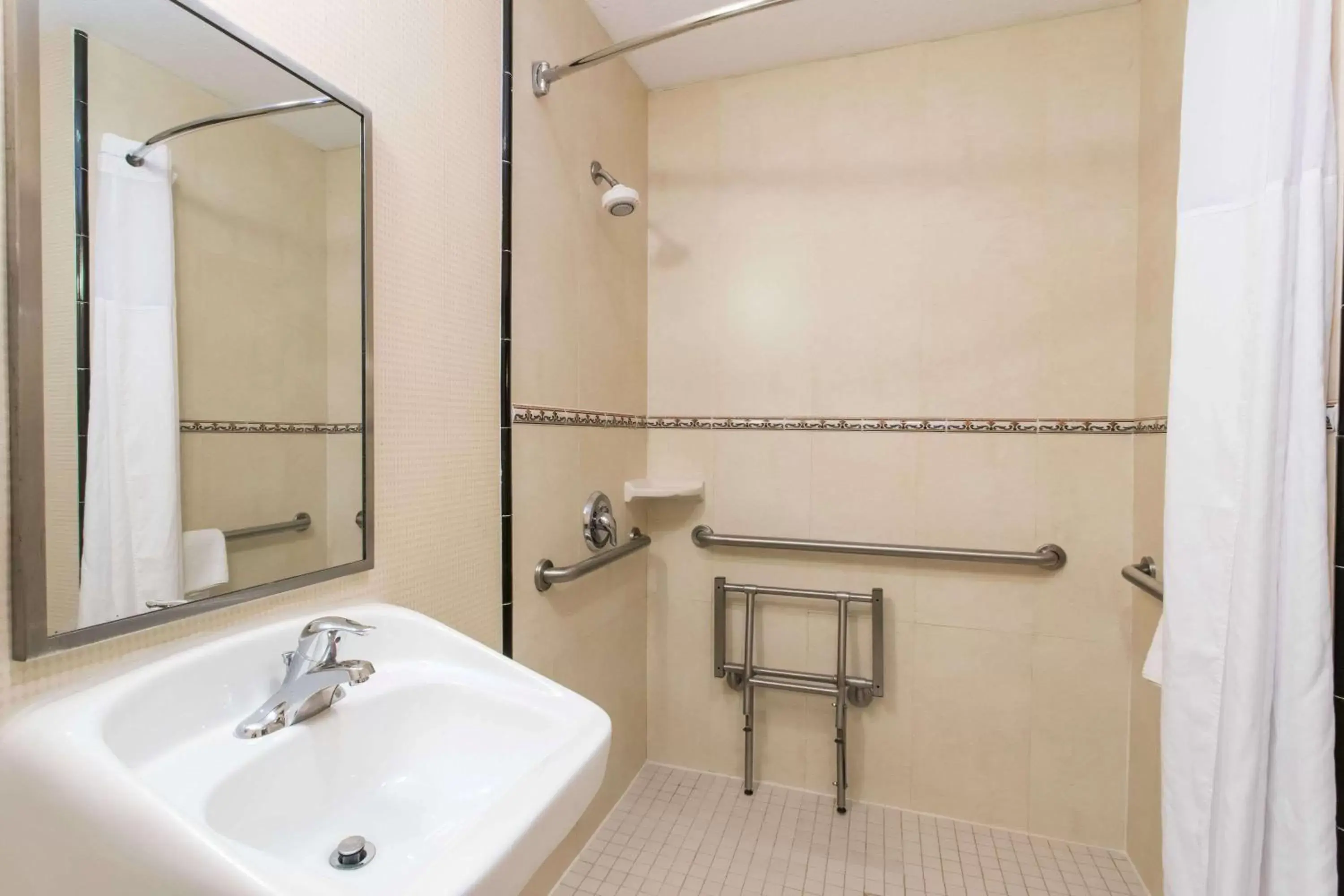 Bathroom in Days Inn & Suites by Wyndham Fort Pierce I-95