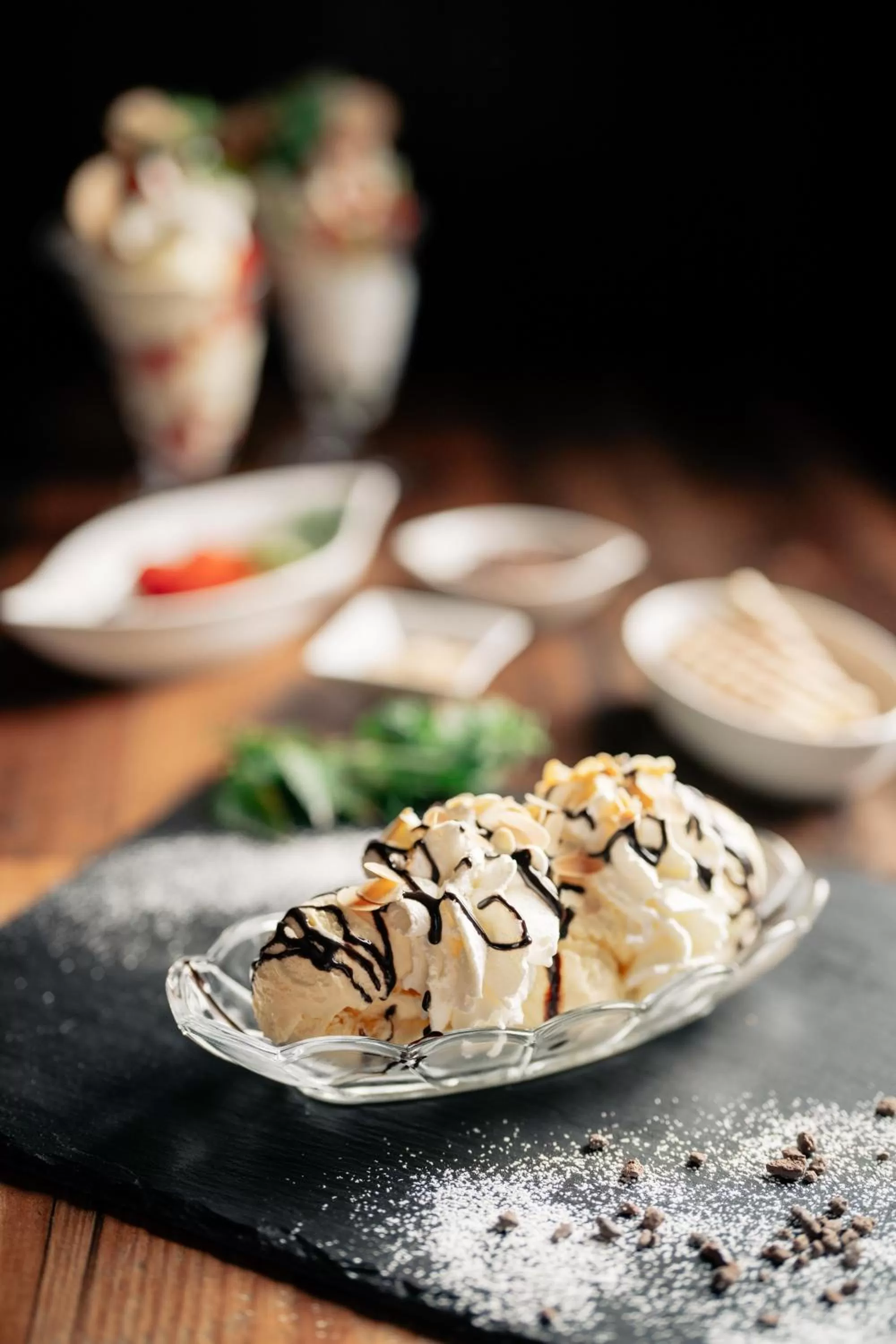 Food and drinks in Hotel Park Cafe Reichl