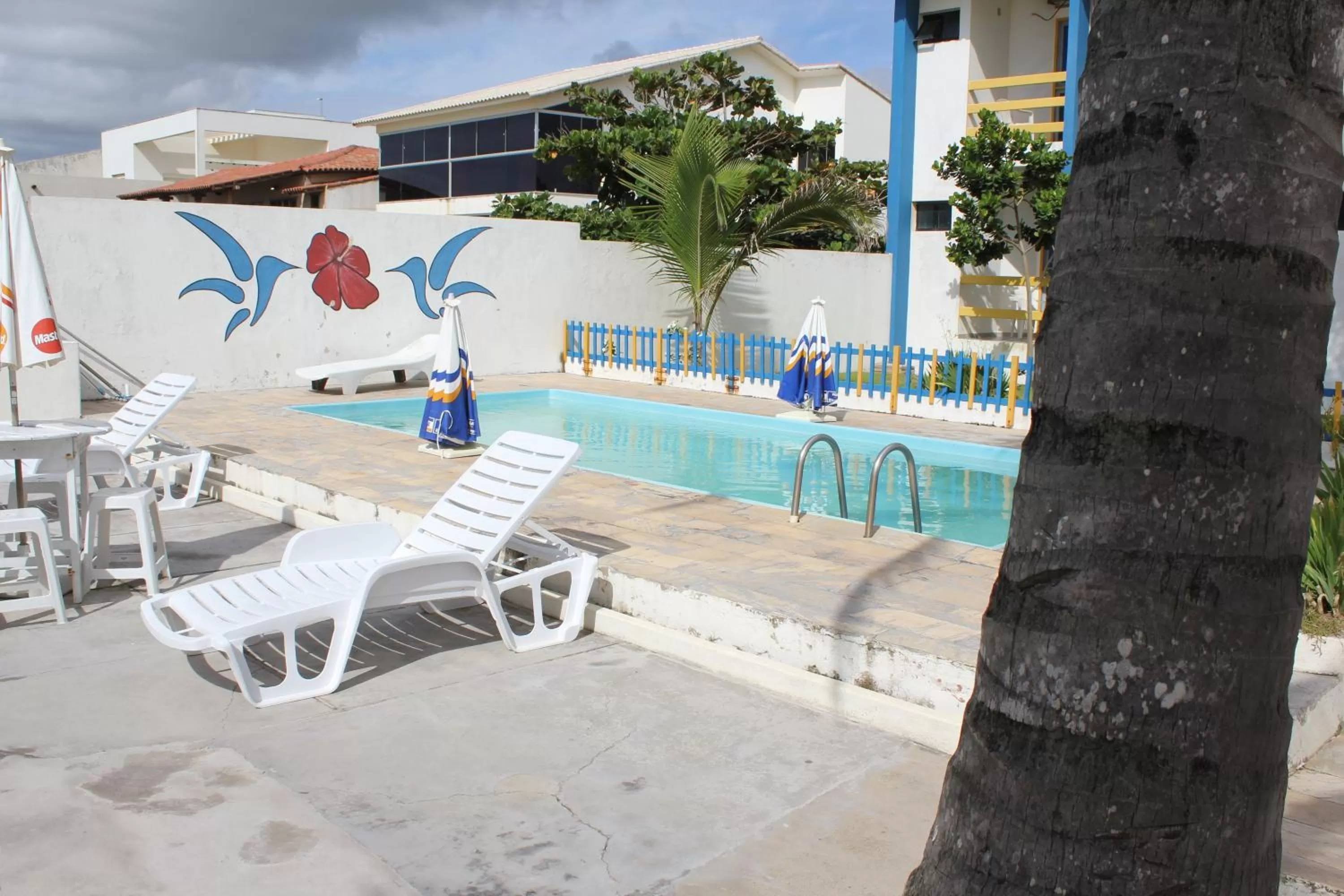 Swimming pool in Pousada Solar das Flores