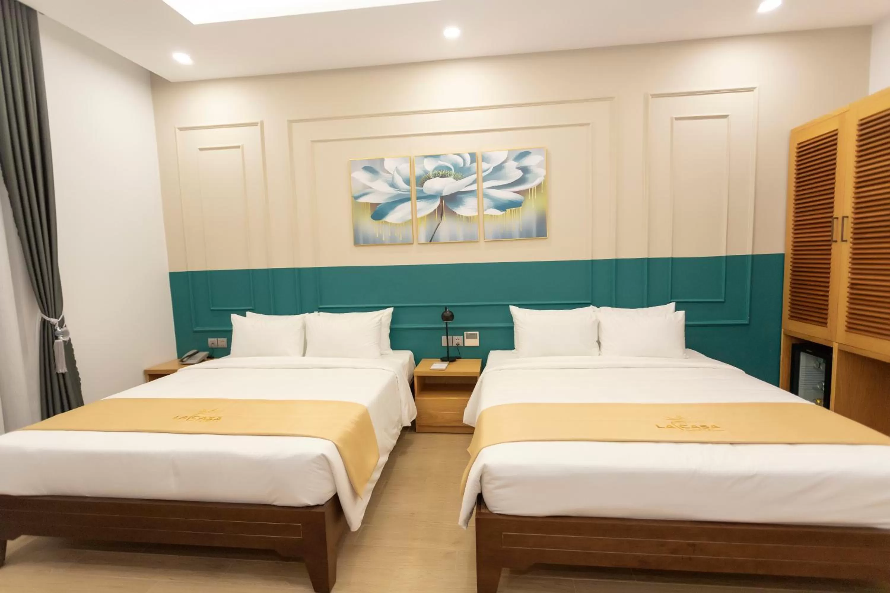 Bed in La Casa Tuy Hòa