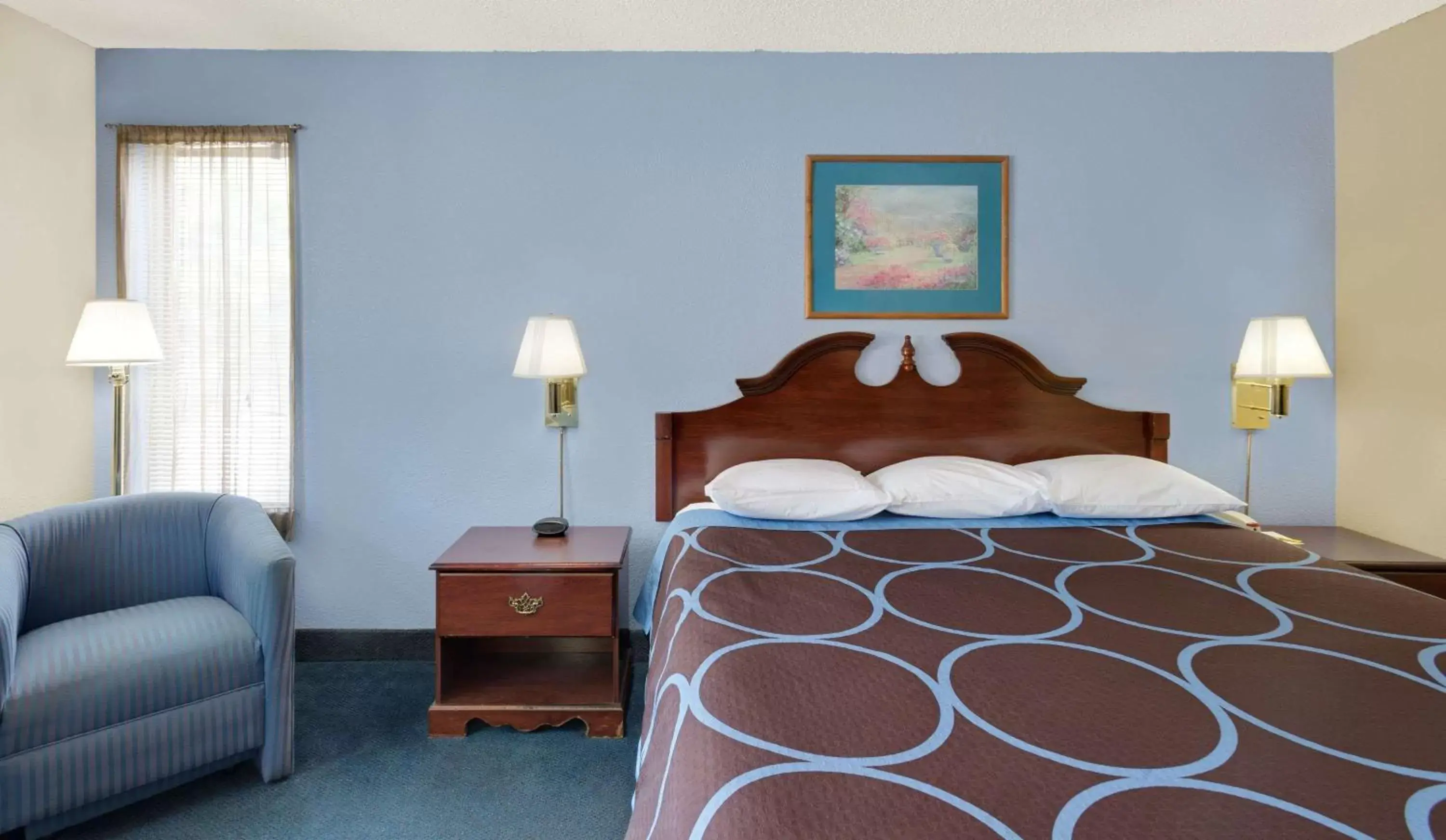 Photo of the whole room, Bed in Super 8 by Wyndham Newburgh/West Point Stewart Intl Airport