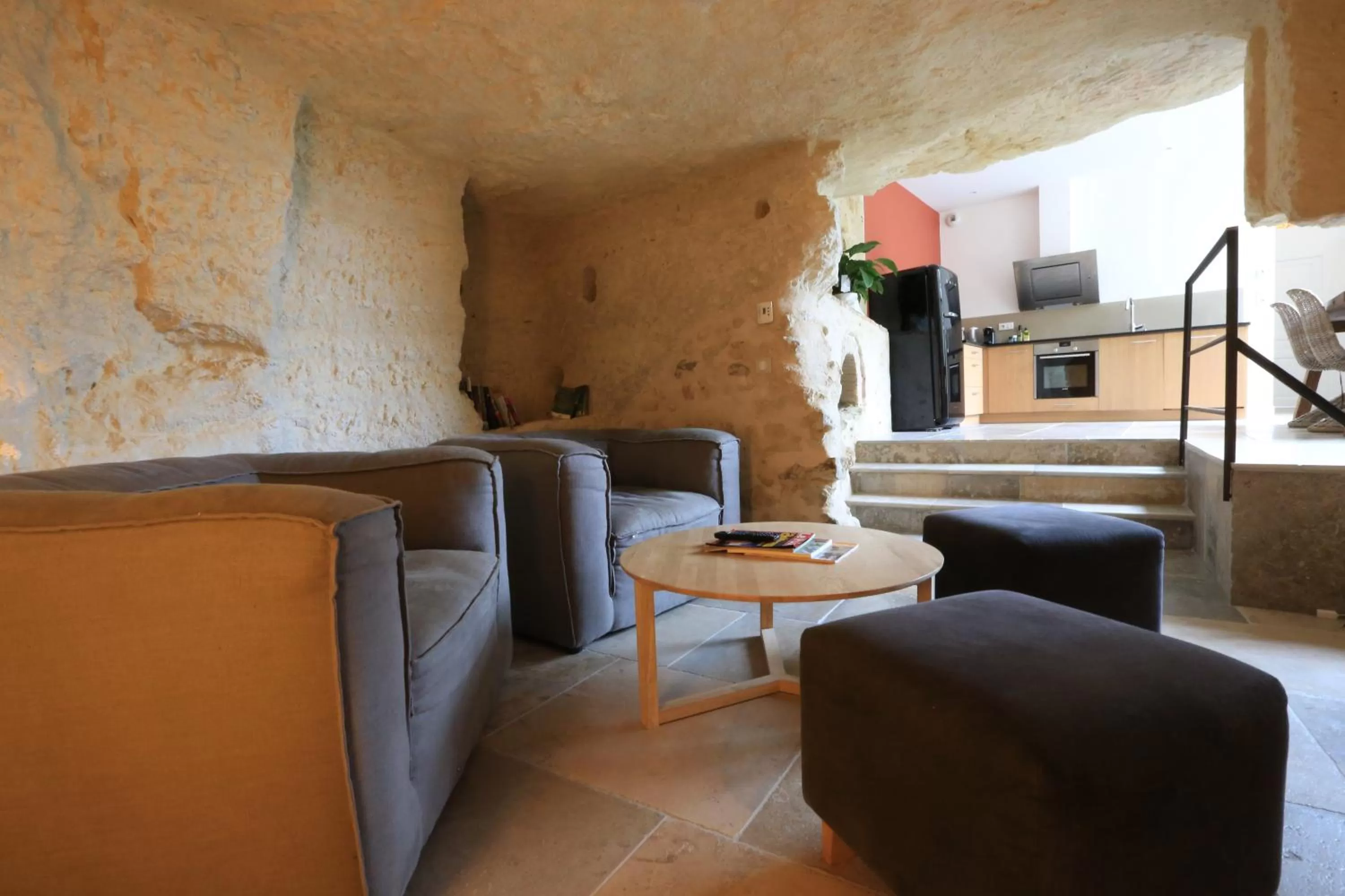 Seating area in Château de Nazelles Amboise
