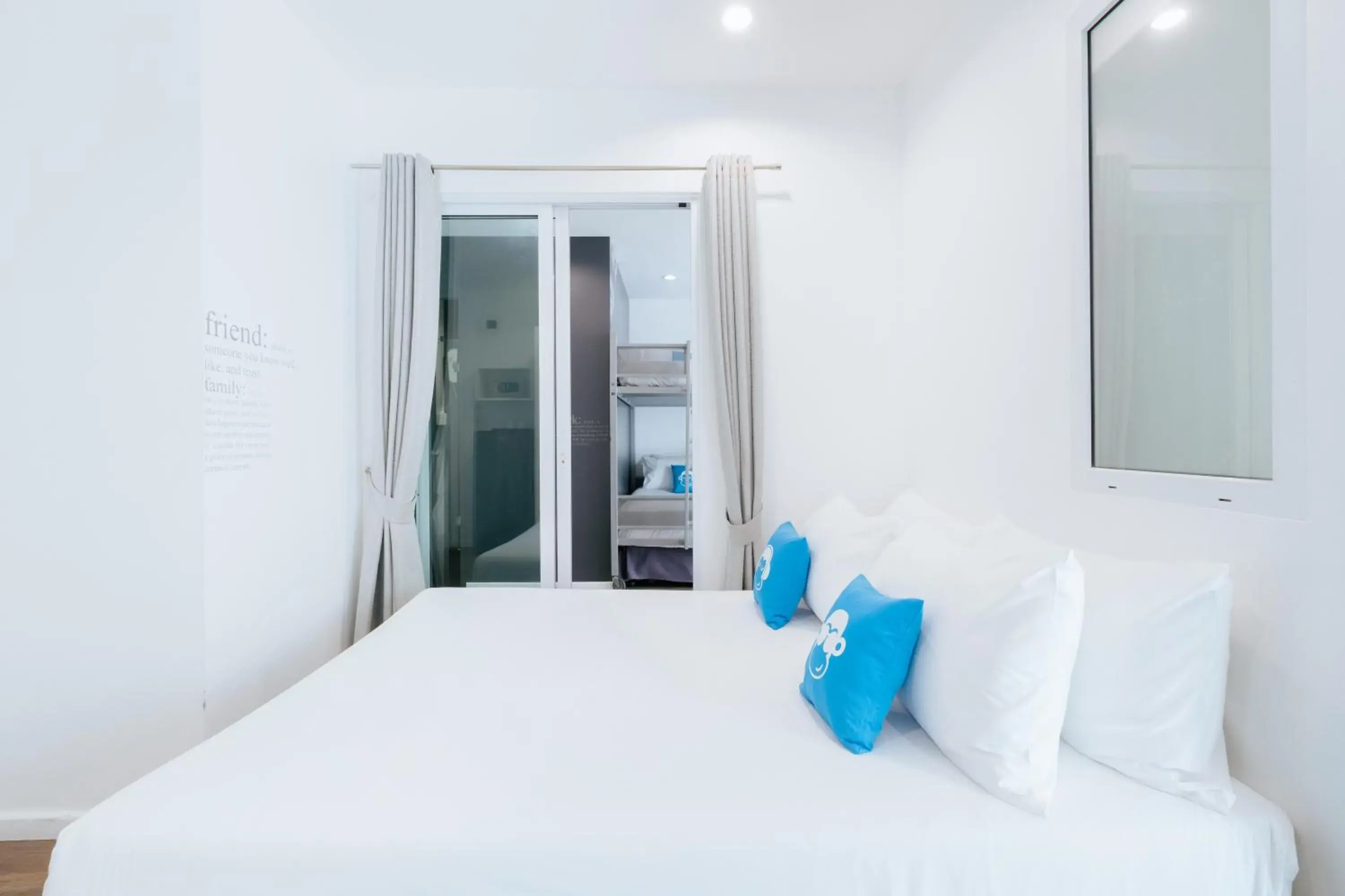 Superior Family Room in Blu Monkey Bed & Breakfast Phuket - SHA Plus Superior Family Room in Blu Monkey Bed & Breakfast Phuket - SHA Plus