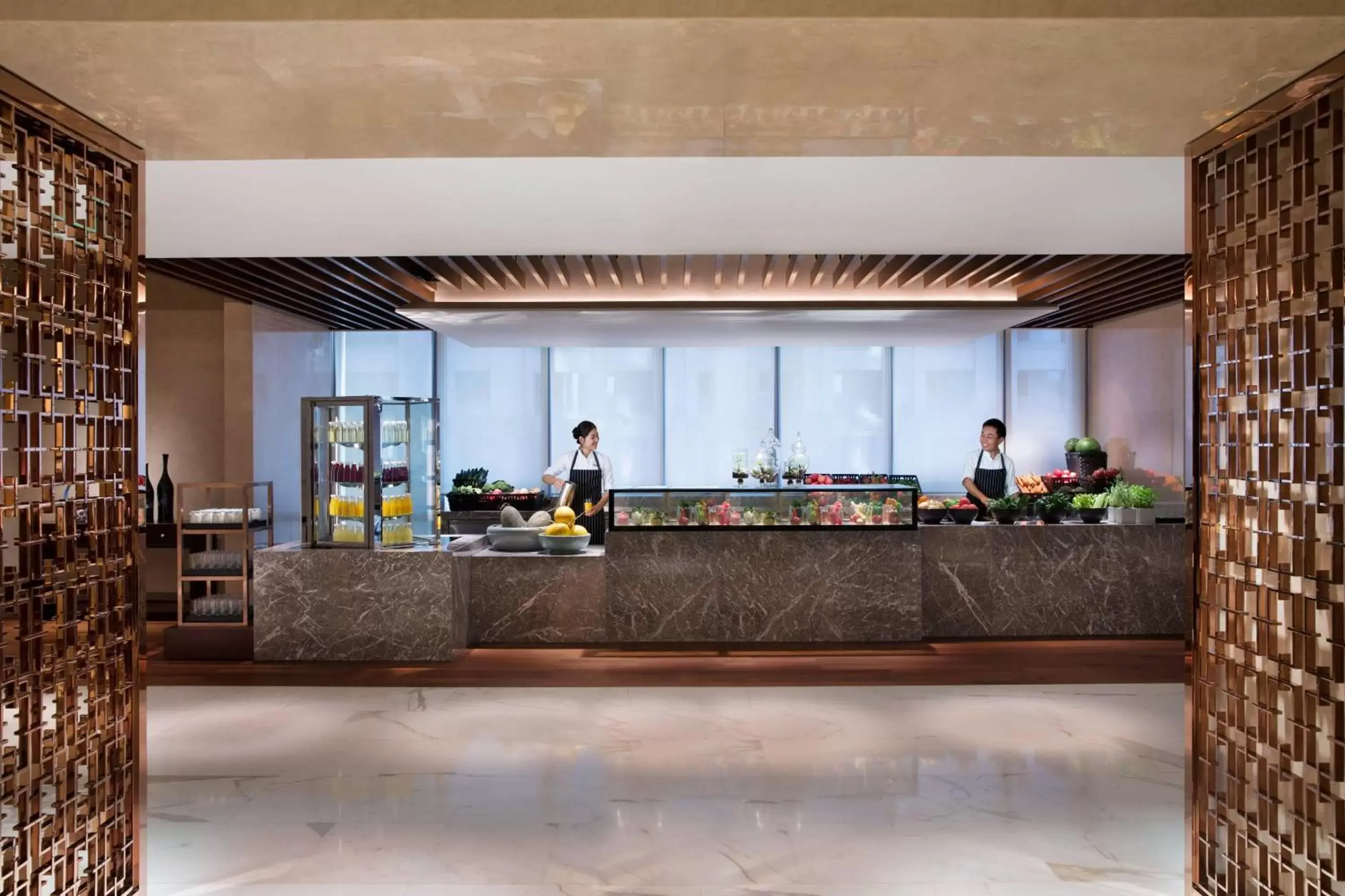 Kitchen or kitchenette in JW Marriott Hotel Beijing Central