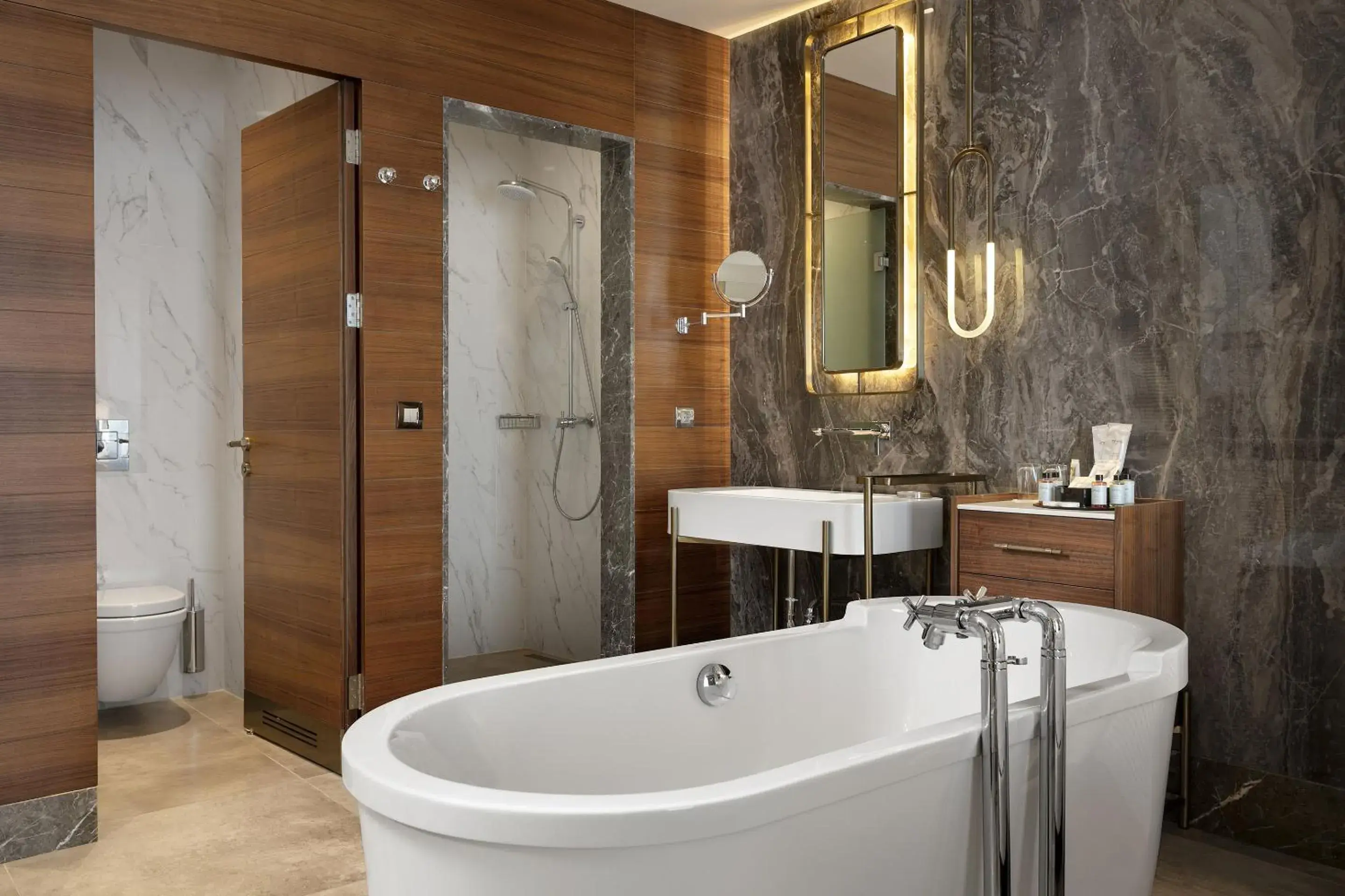 Shower, Bathroom in Titanic Deluxe Belek