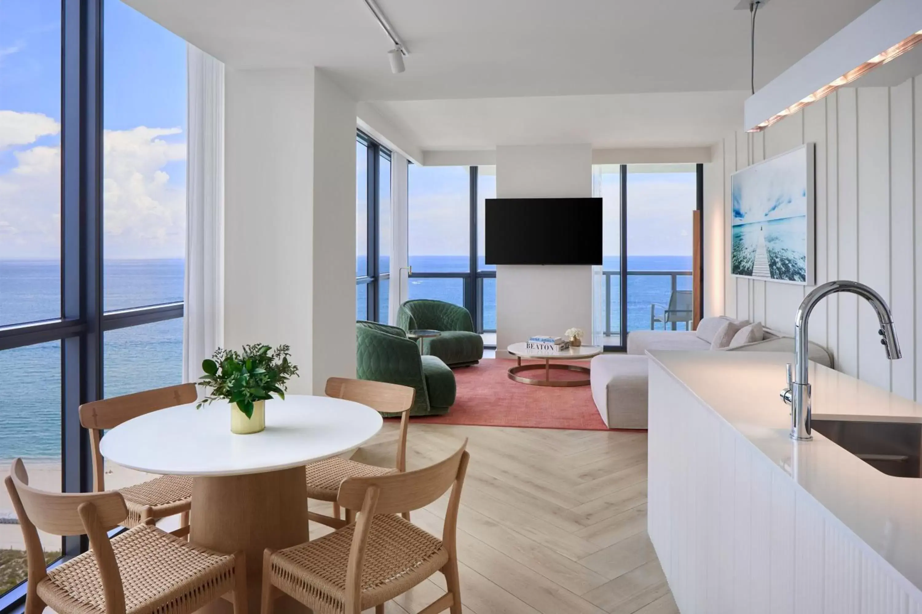 Living room in W South Beach