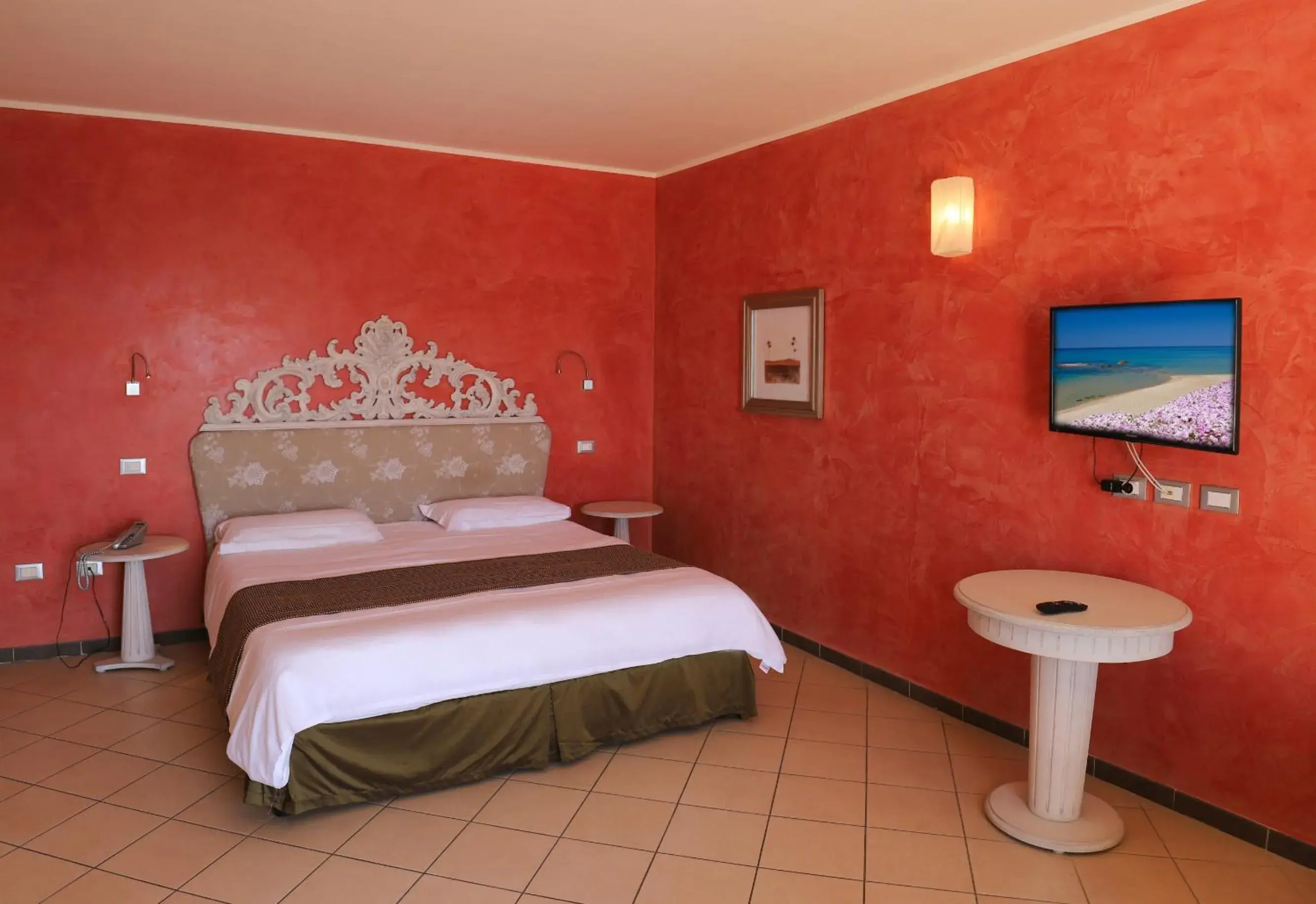 Bed in Janus Hotel Bed in Janus Hotel