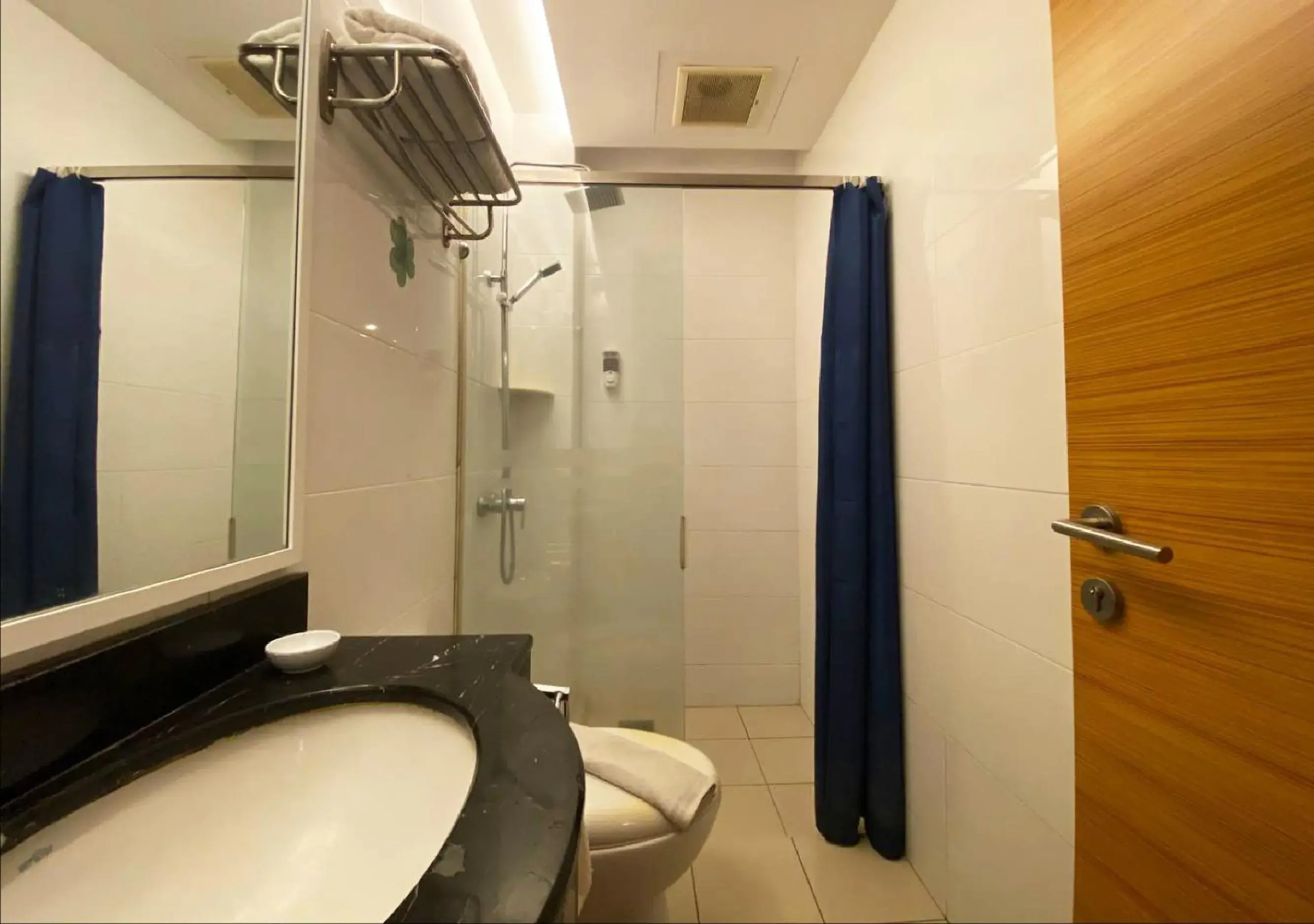 Shower, Bathroom in Crown Garden Hotel