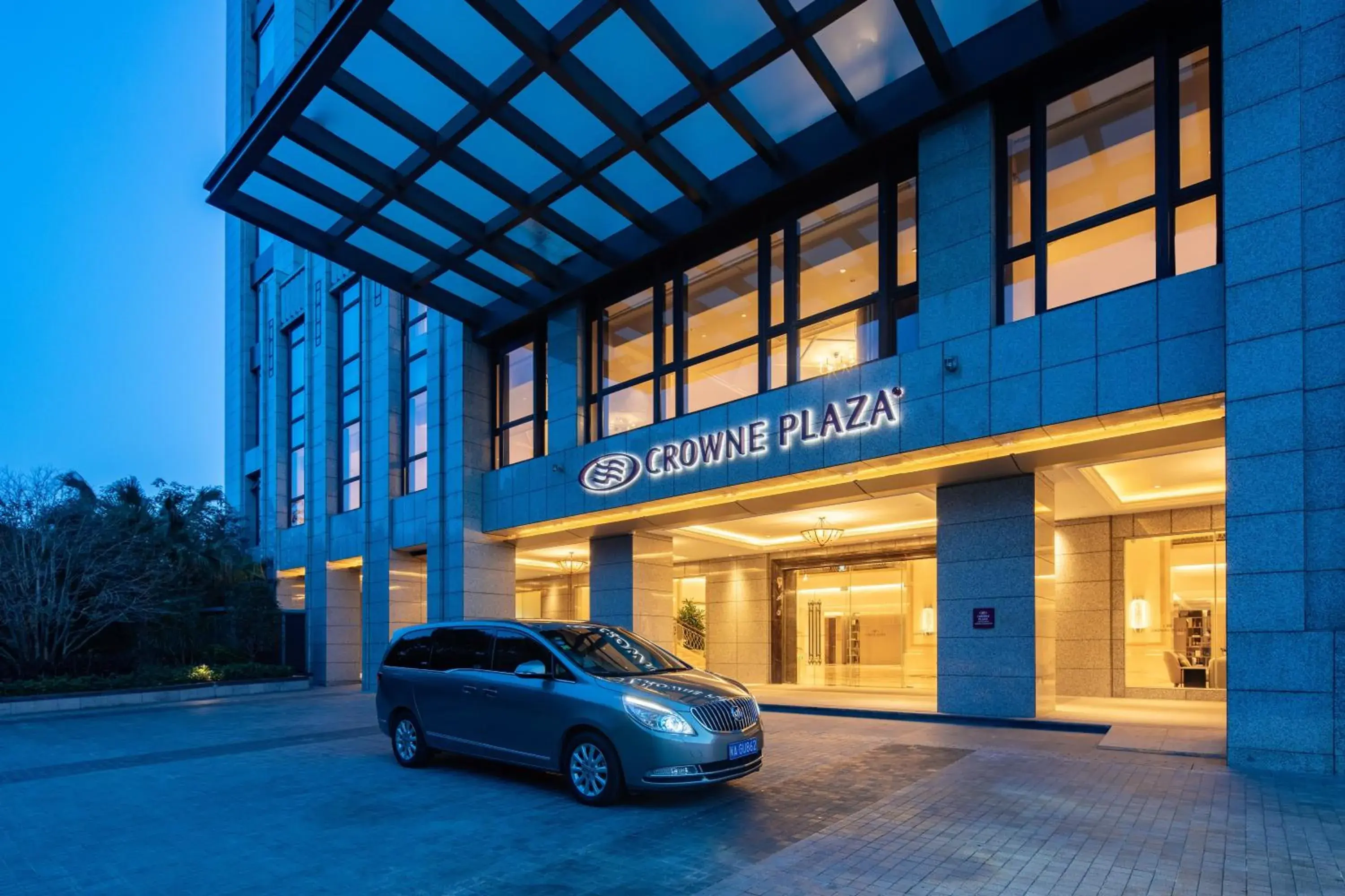 Lobby or reception, Property Building in Crowne Plaza Fuzhou South, an IHG Hotel