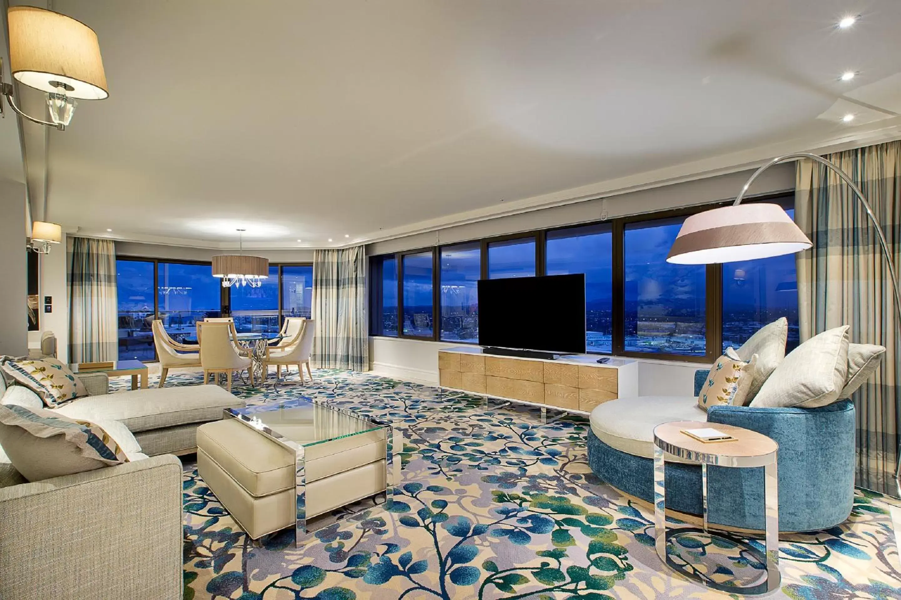 Balcony/Terrace, Seating Area in The Star Grand at The Star Gold Coast