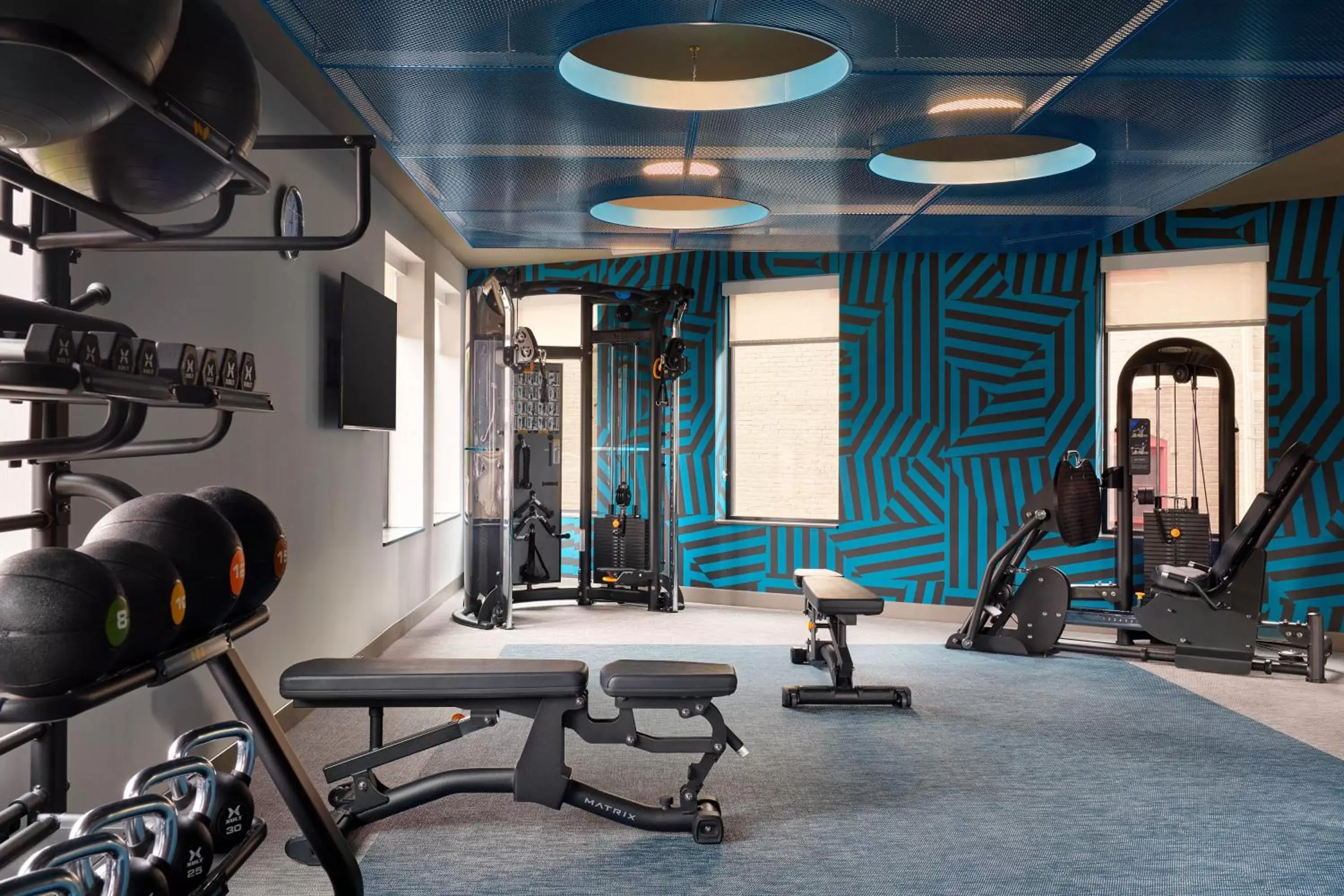 Fitness centre/facilities, Fitness Center/Facilities in Aloft Portland Maine