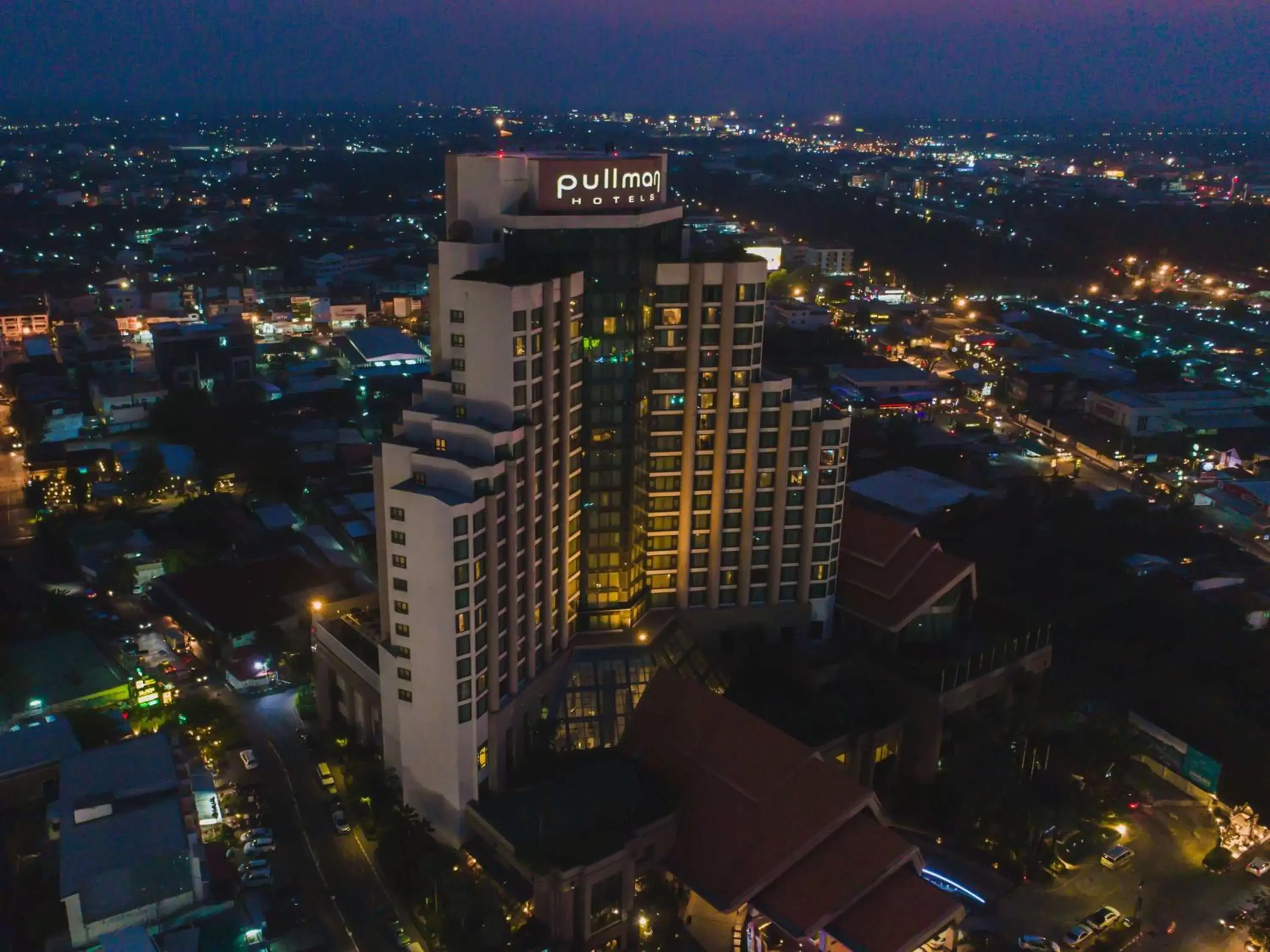 Property building, Bird's-eye View in Pullman Khon Kaen Raja Orchid