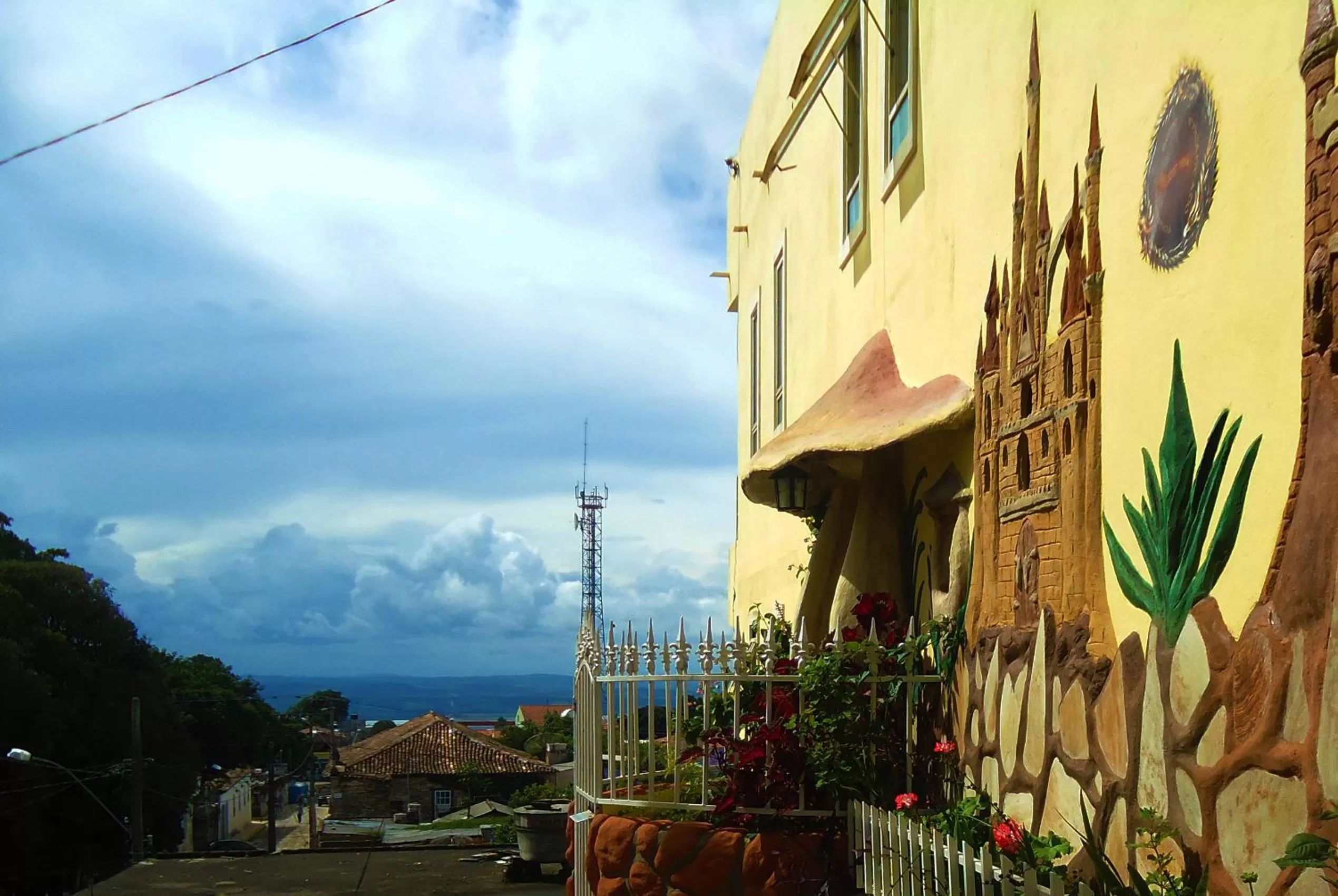 Mountain view in Pousada Reino Encantado - São Thomé das Letras - Minas Gerais