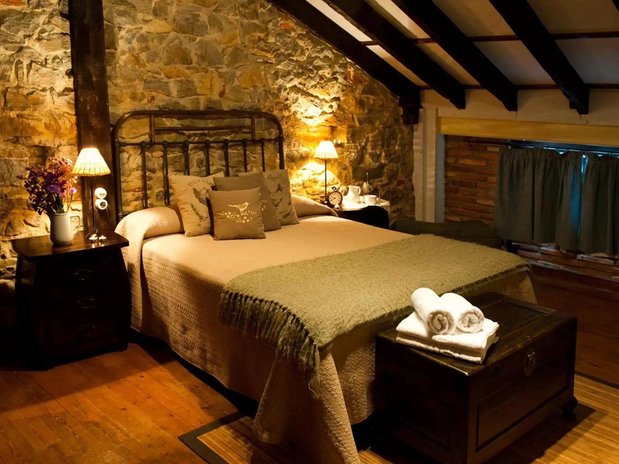 Photo of the whole room, Bed in Posada Santa Ana