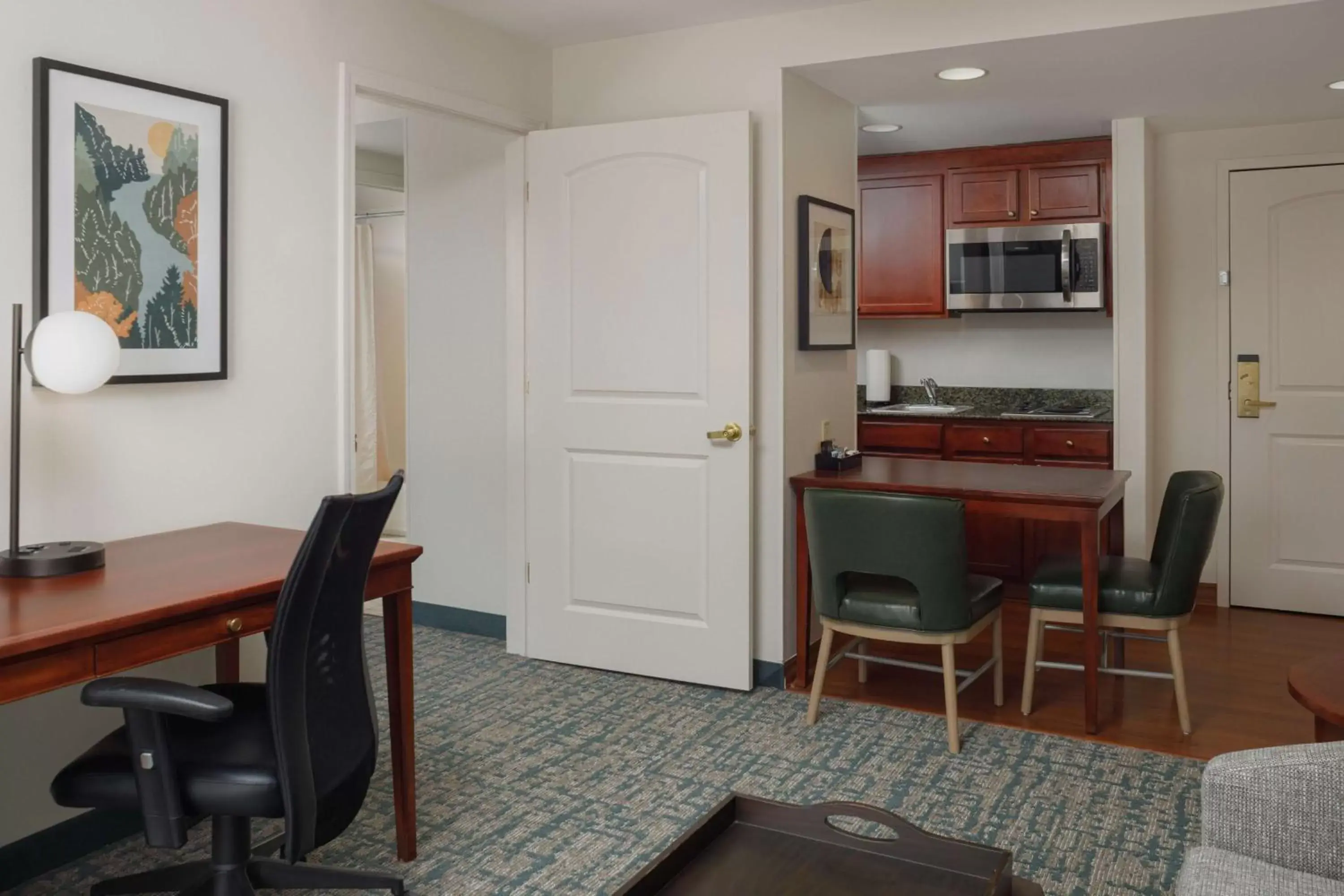 Bedroom, Dining Area in Homewood Suites by Hilton Knoxville West at Turkey Creek