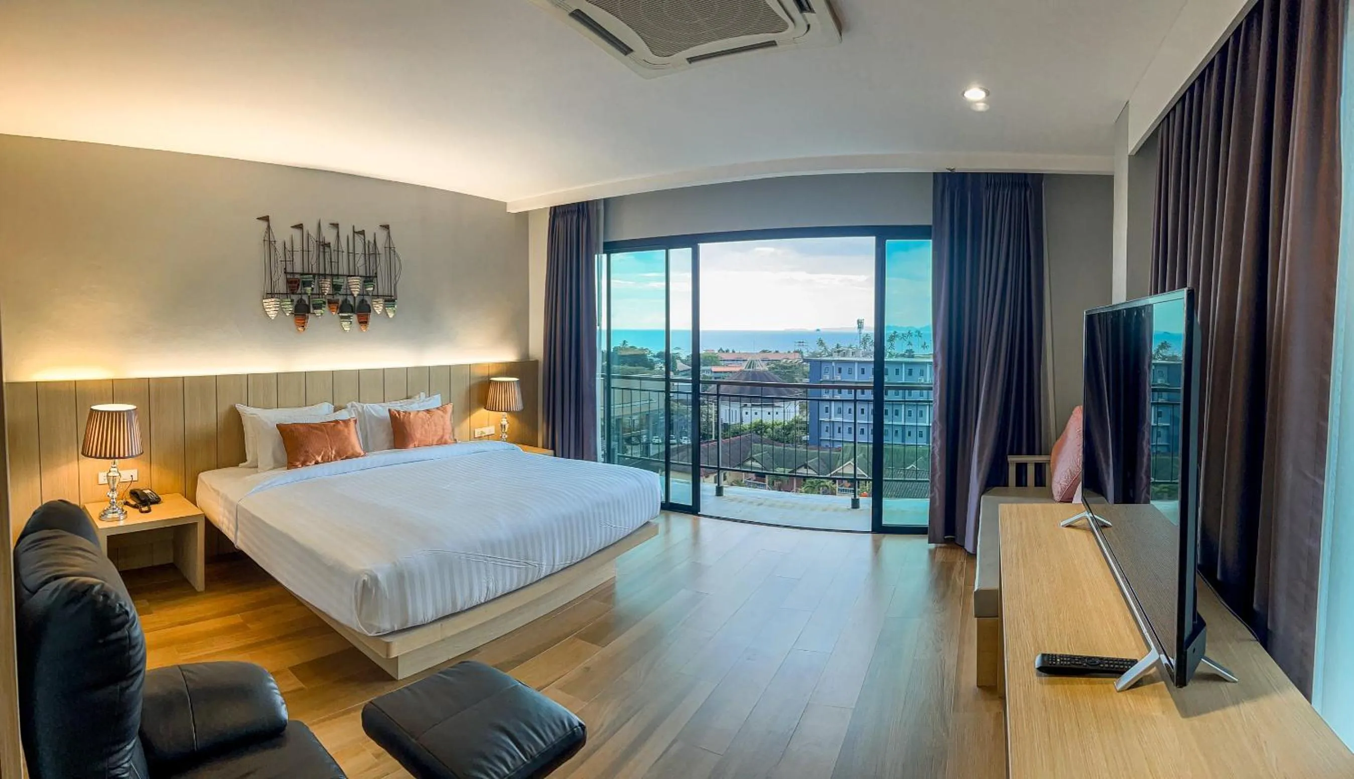 Bed in AVA SEA Resort Krabi, Ao Nang Beach