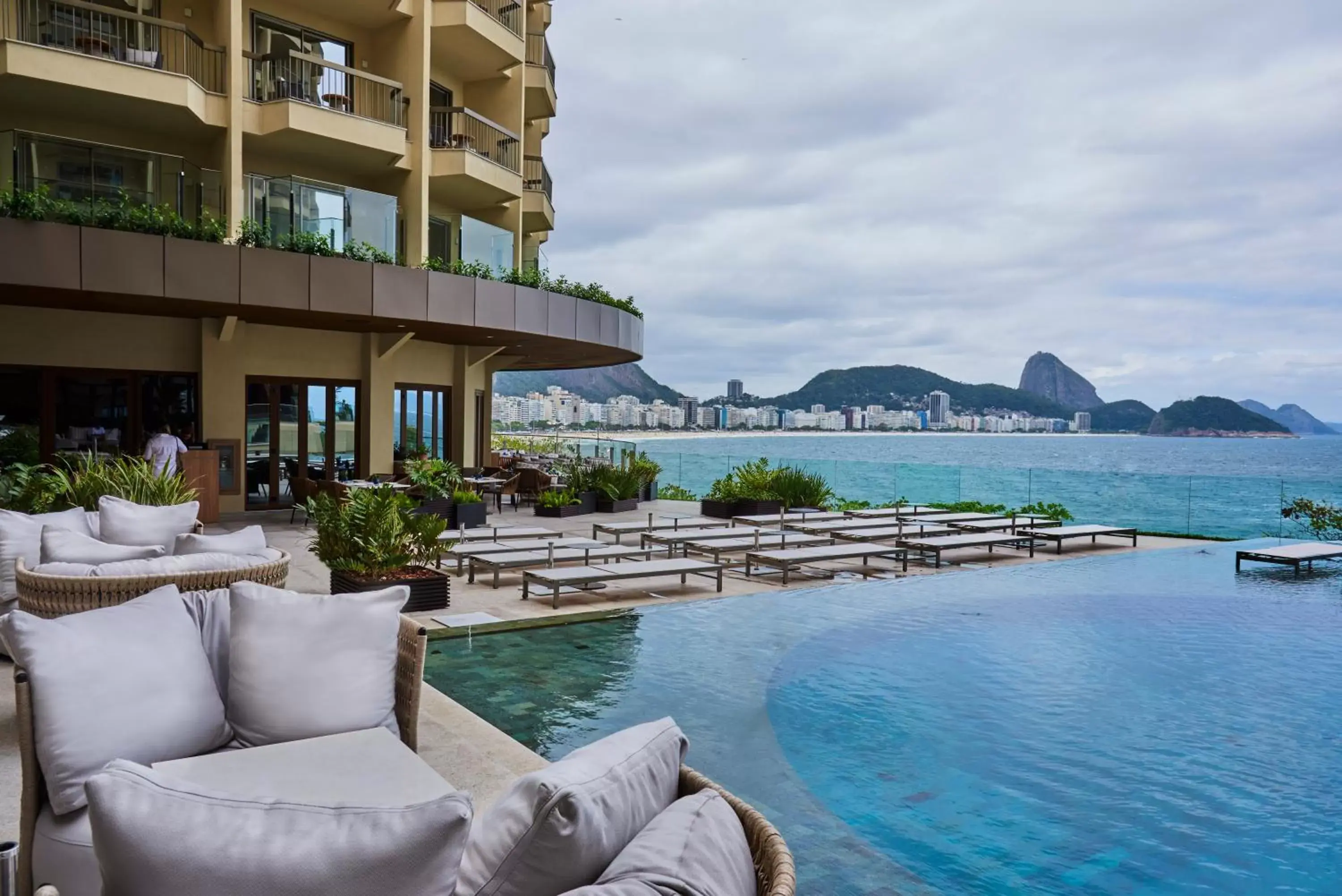 Swimming Pool in Fairmont Rio de Janeiro Copacabana