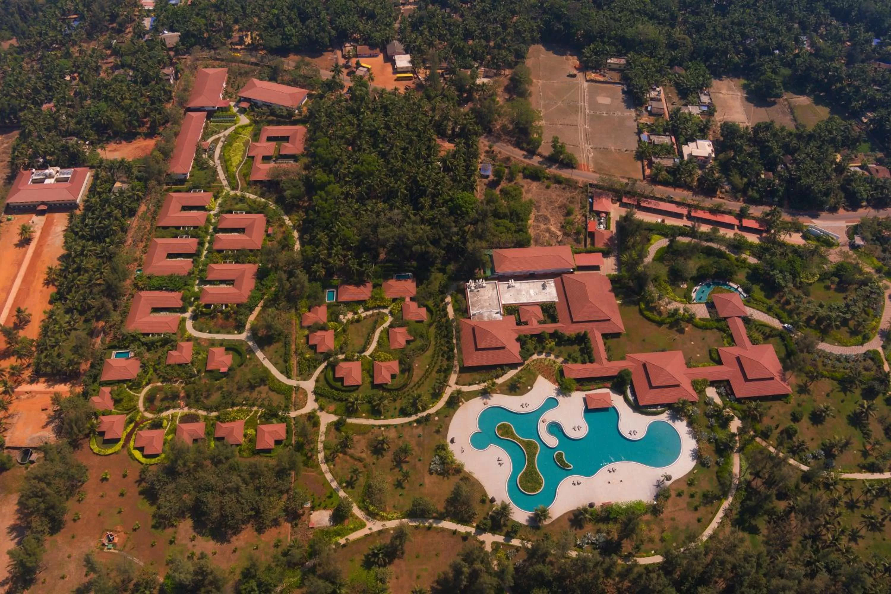Property building, Bird's-eye View in Gamyam Beach Resort