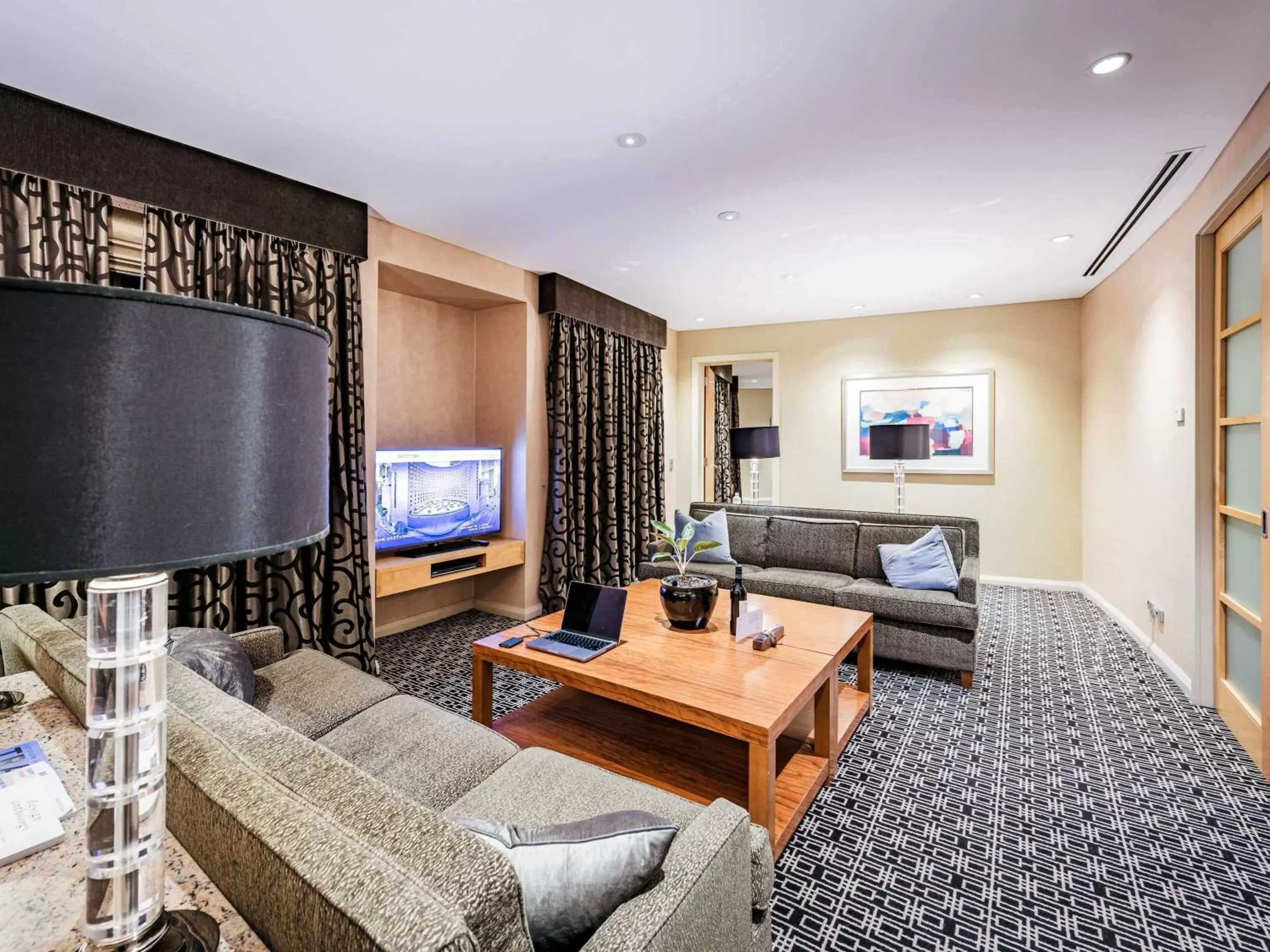 Bedroom, Seating Area in Sofitel Sydney Wentworth