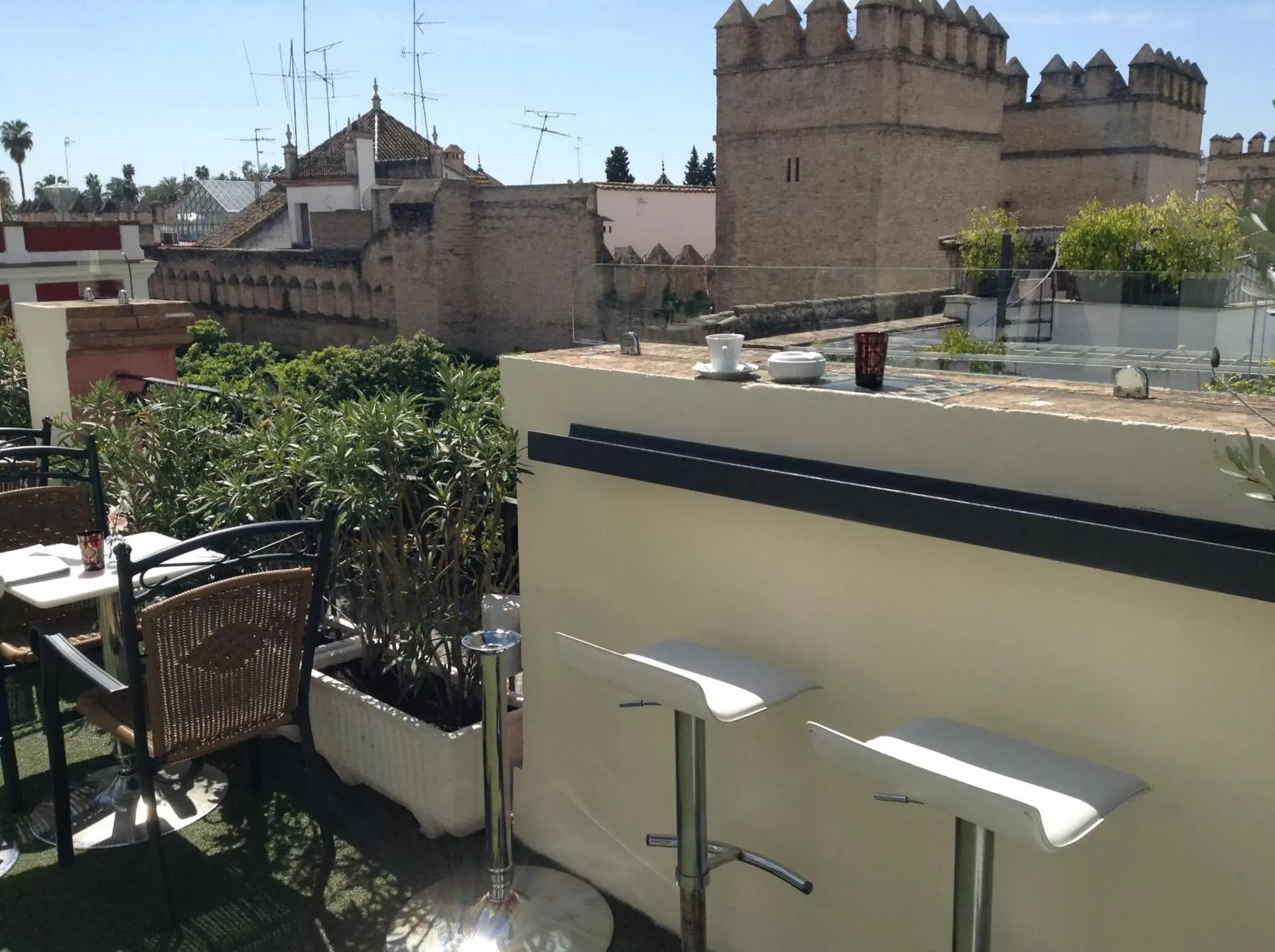 Balcony/Terrace in Hotel Palacio Alcázar