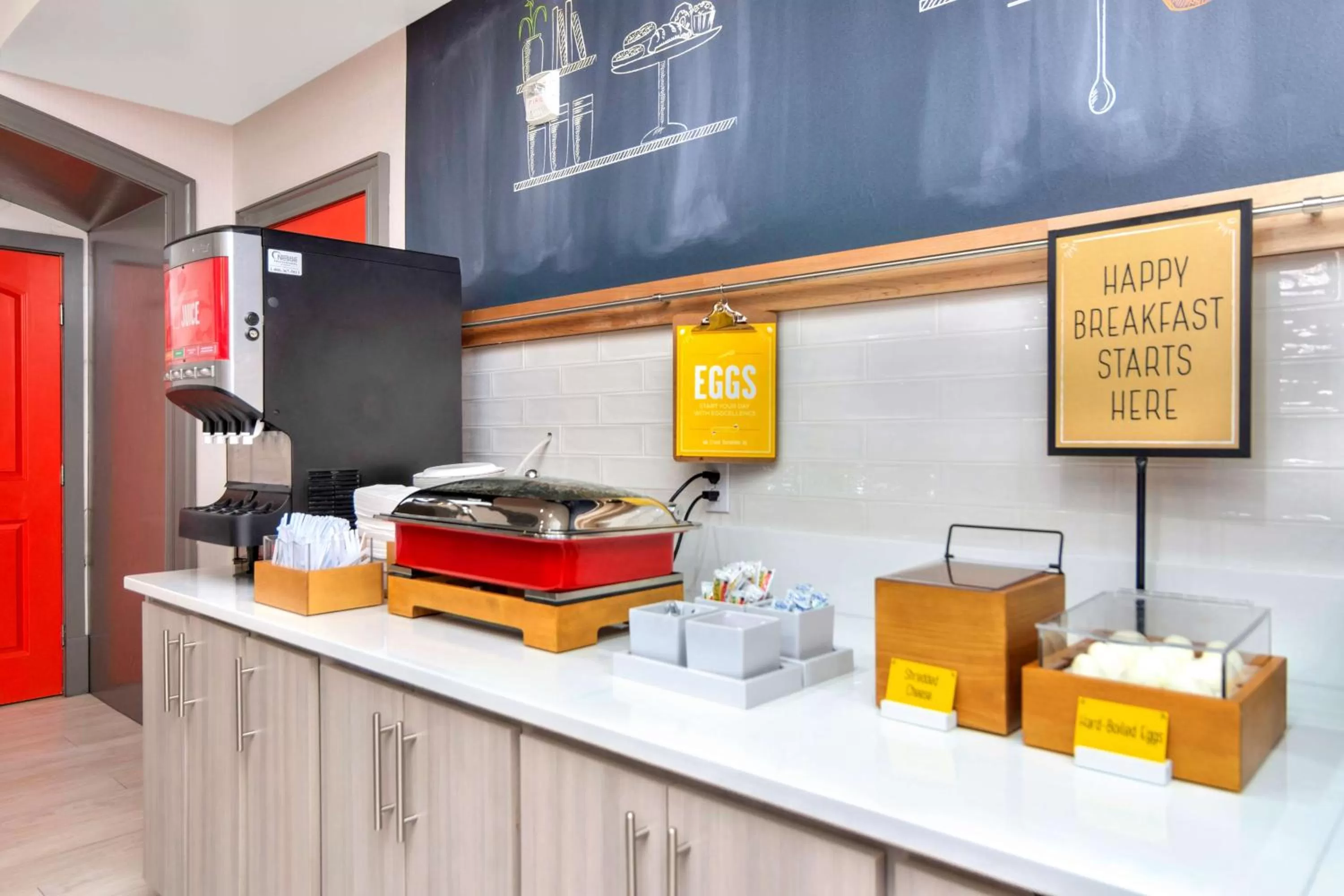 Breakfast in Hampton Inn & Suites Fort Worth-Fossil Creek