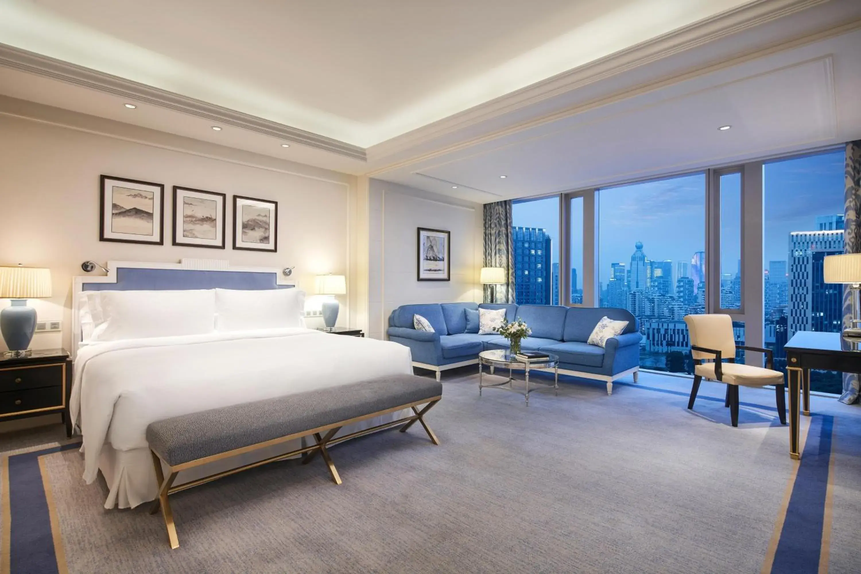 Photo of the whole room in The Azure Qiantang, a Luxury Collection Hotel, Hangzhou