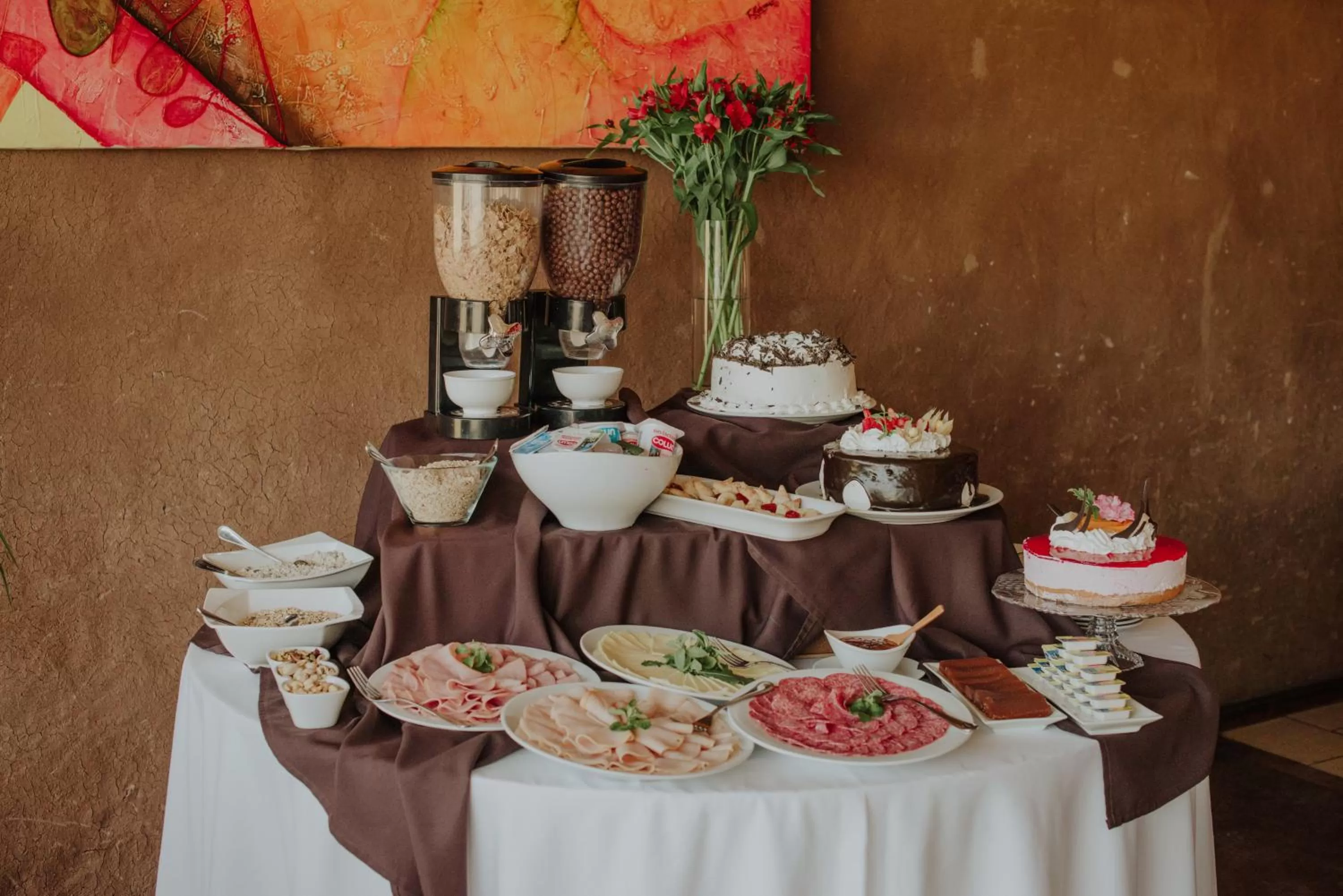 Buffet breakfast in Hotel Limari