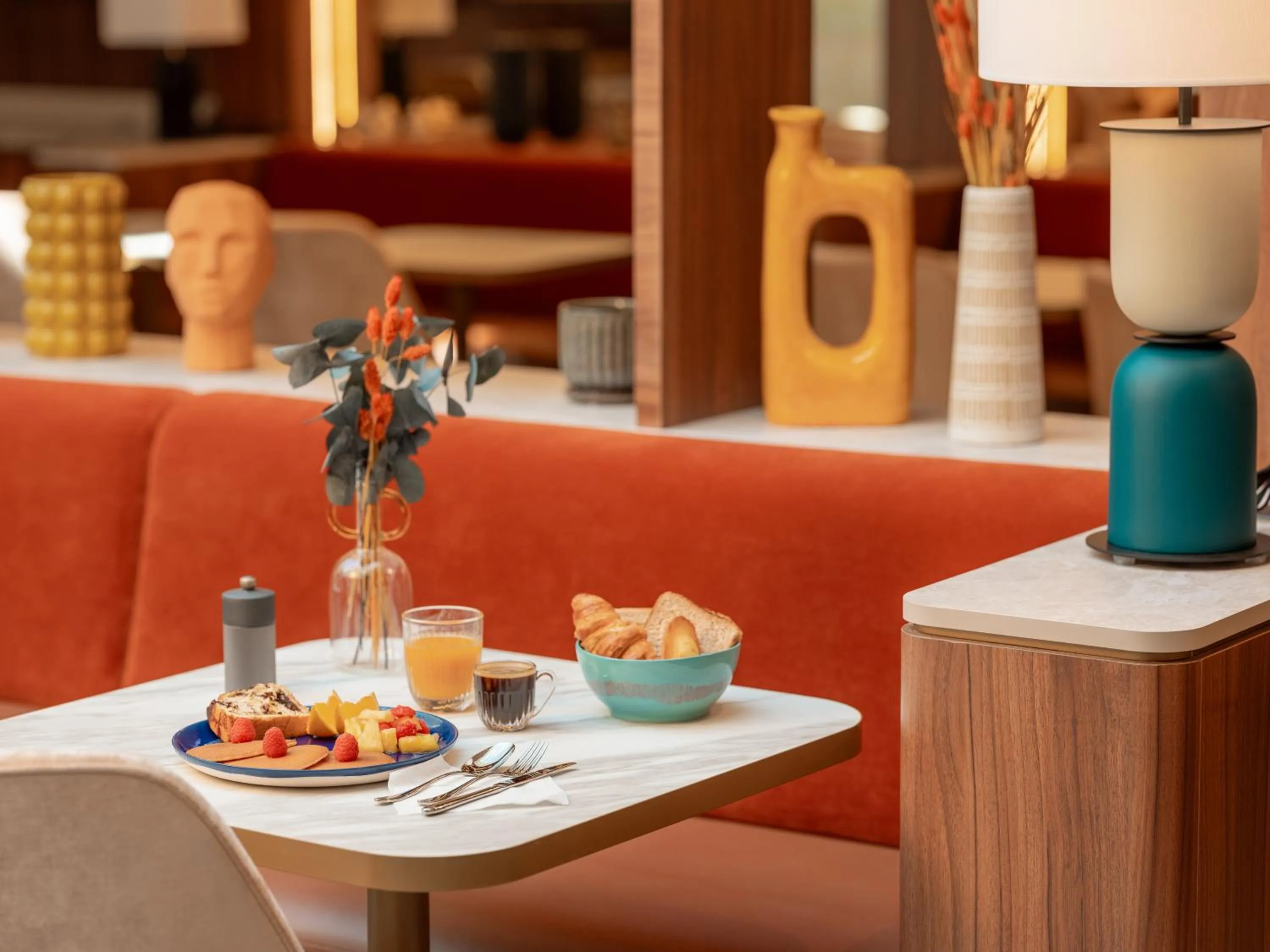 Decorative detail in Novotel Orléans Centre Gare