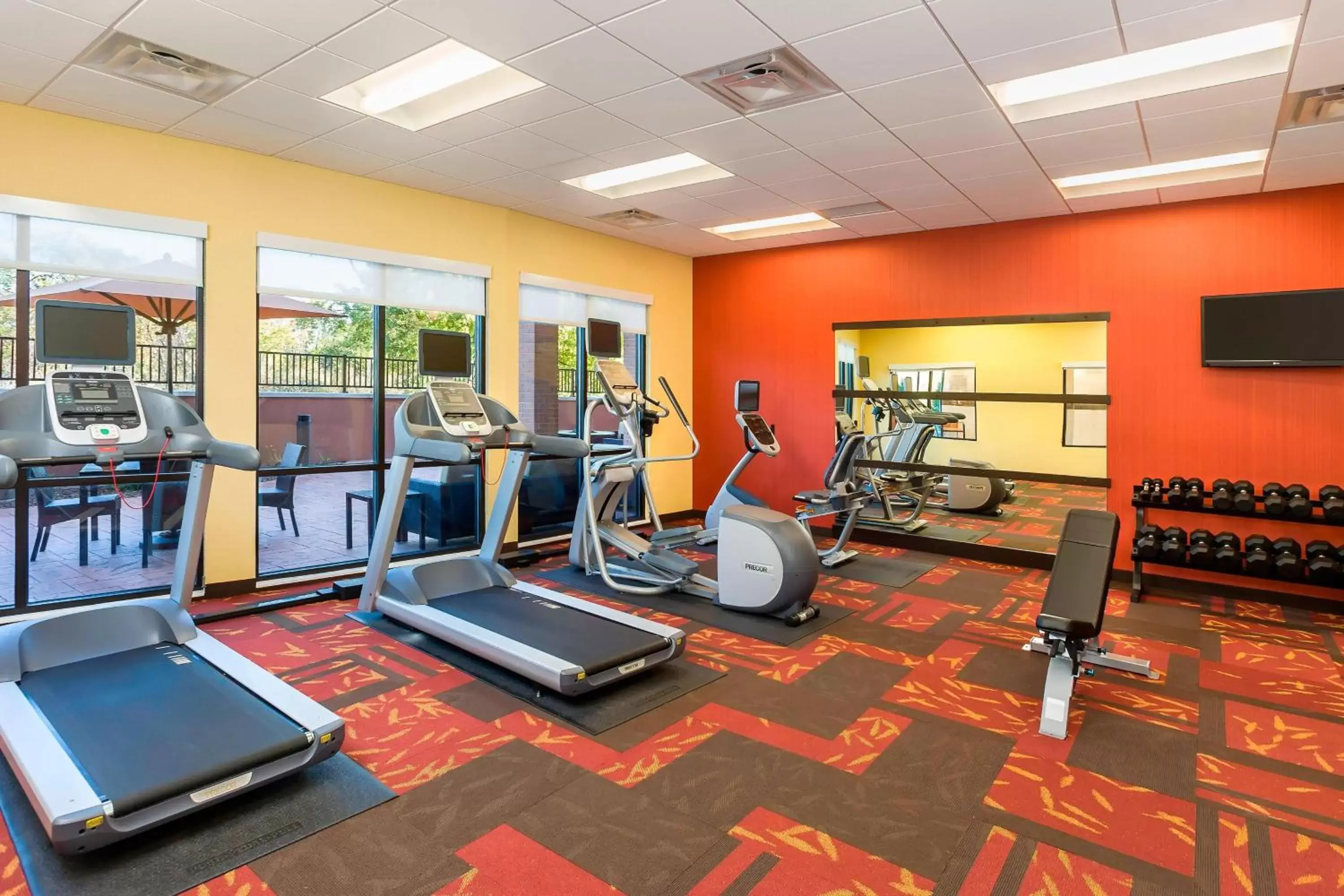 Fitness centre/facilities, Fitness Center/Facilities in Courtyard by Marriott Kalamazoo Portage