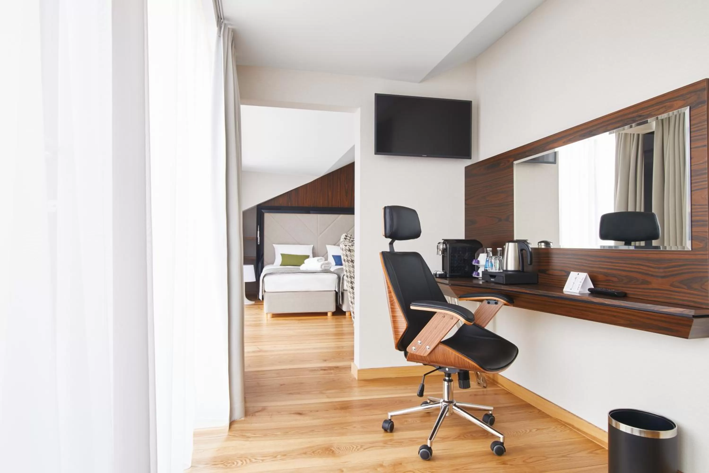 Bed in INX Design Hotel