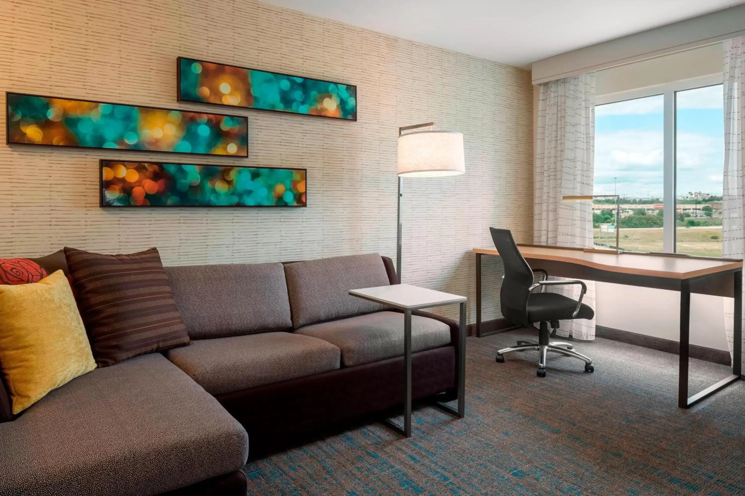 Living room, Seating Area in Residence Inn by Marriott Wheeling/St. Clairsville