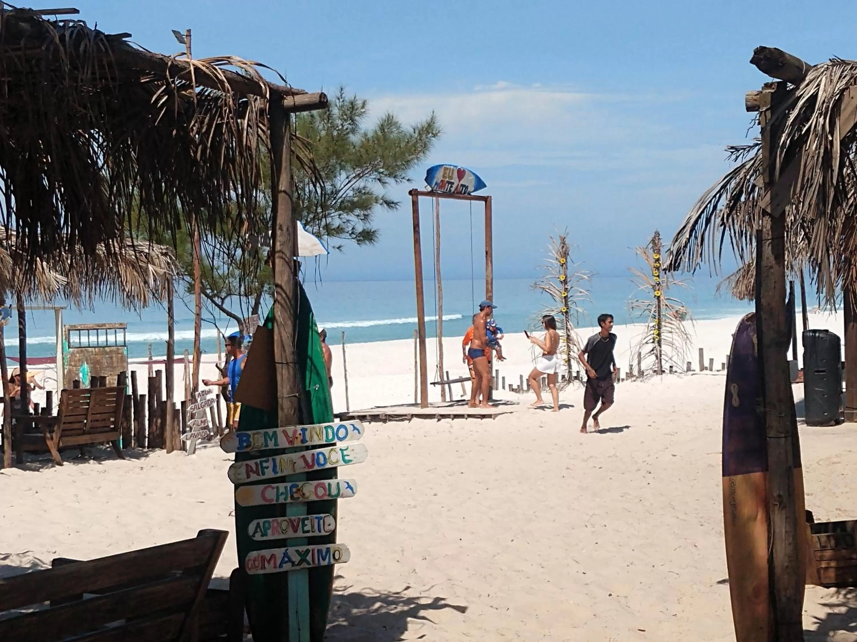 View (from property/room) in Apartamento no Golden Lake - pé na areia, agua de côco e cervejinha