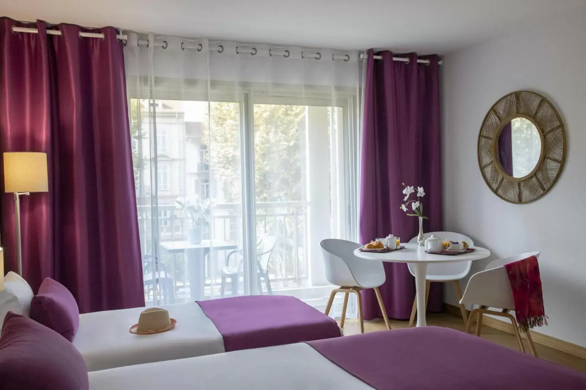 Bedroom in Hotel Chambord