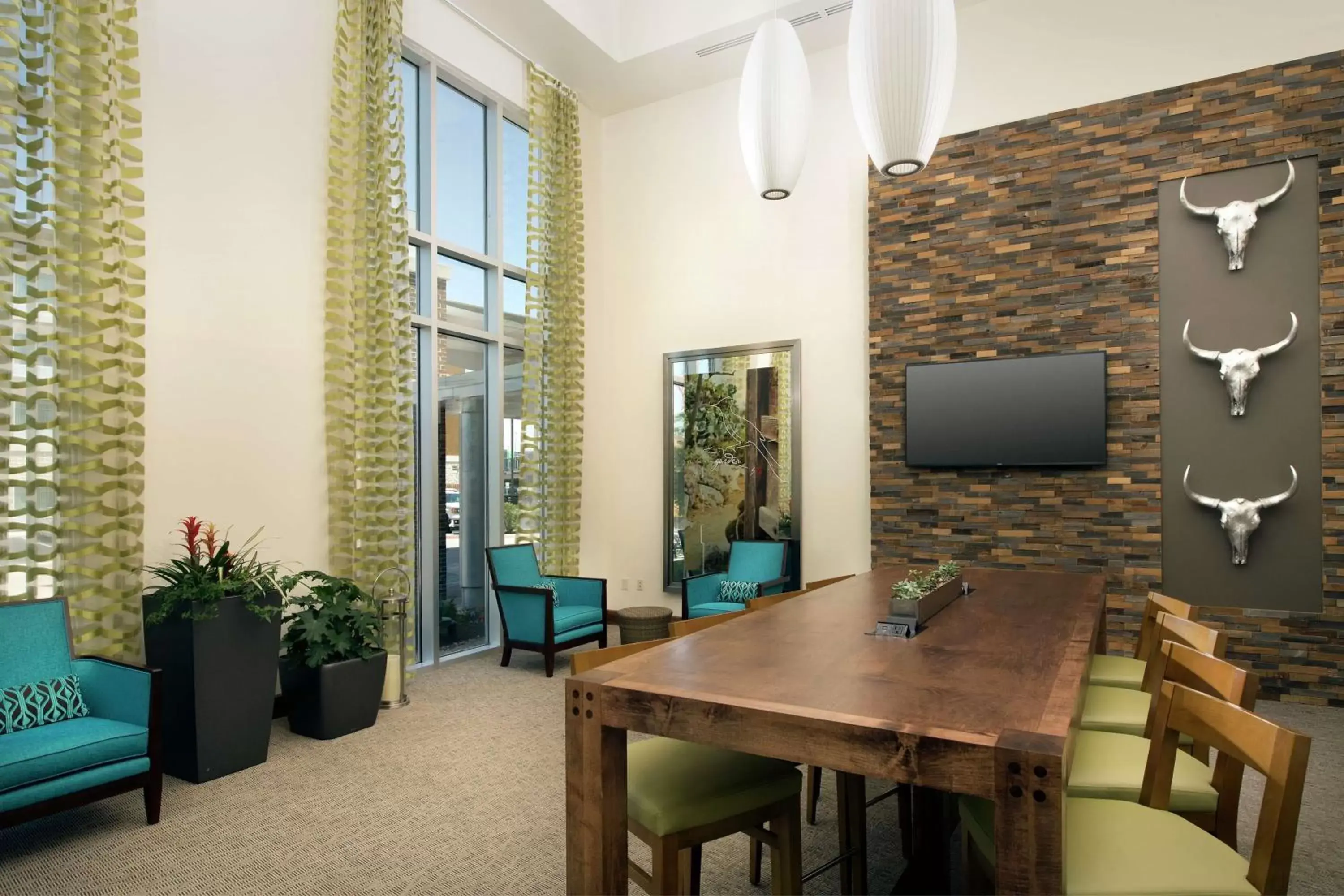 Lobby or reception, Dining Area in Hilton Garden Inn San Antonio Airport South