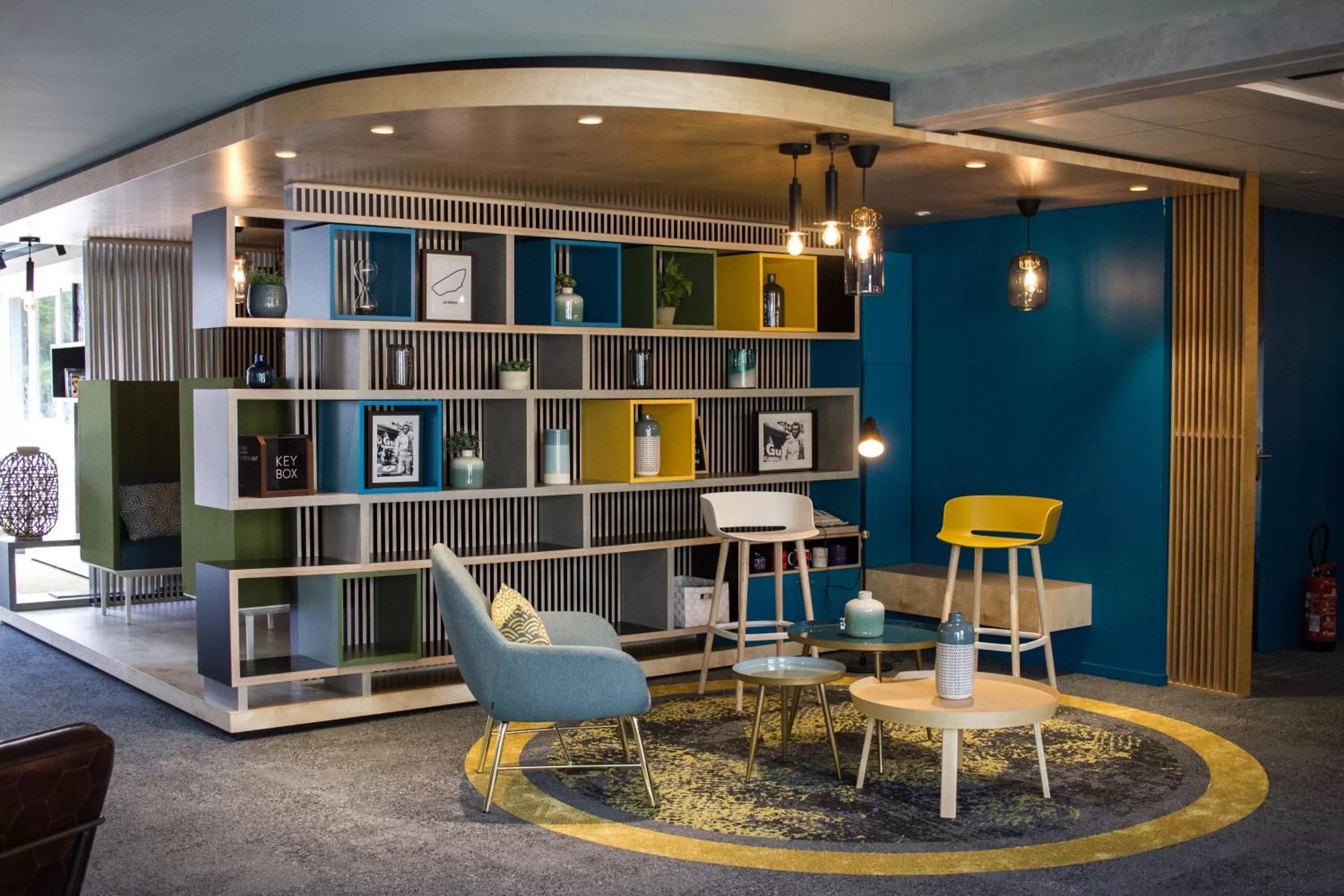 Living room in Novotel Le Mans