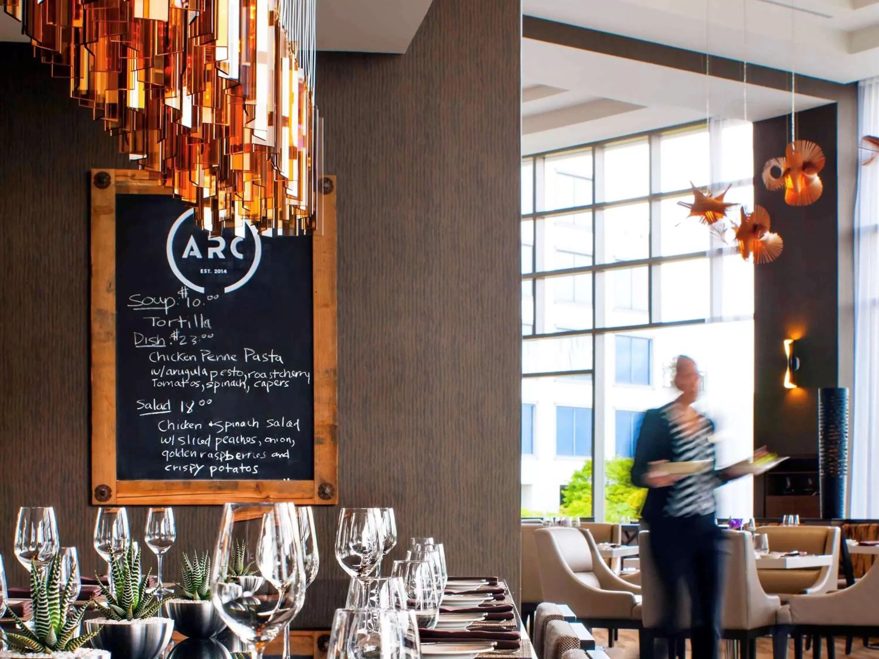 Restaurant/places to eat in Fairmont Waterfront