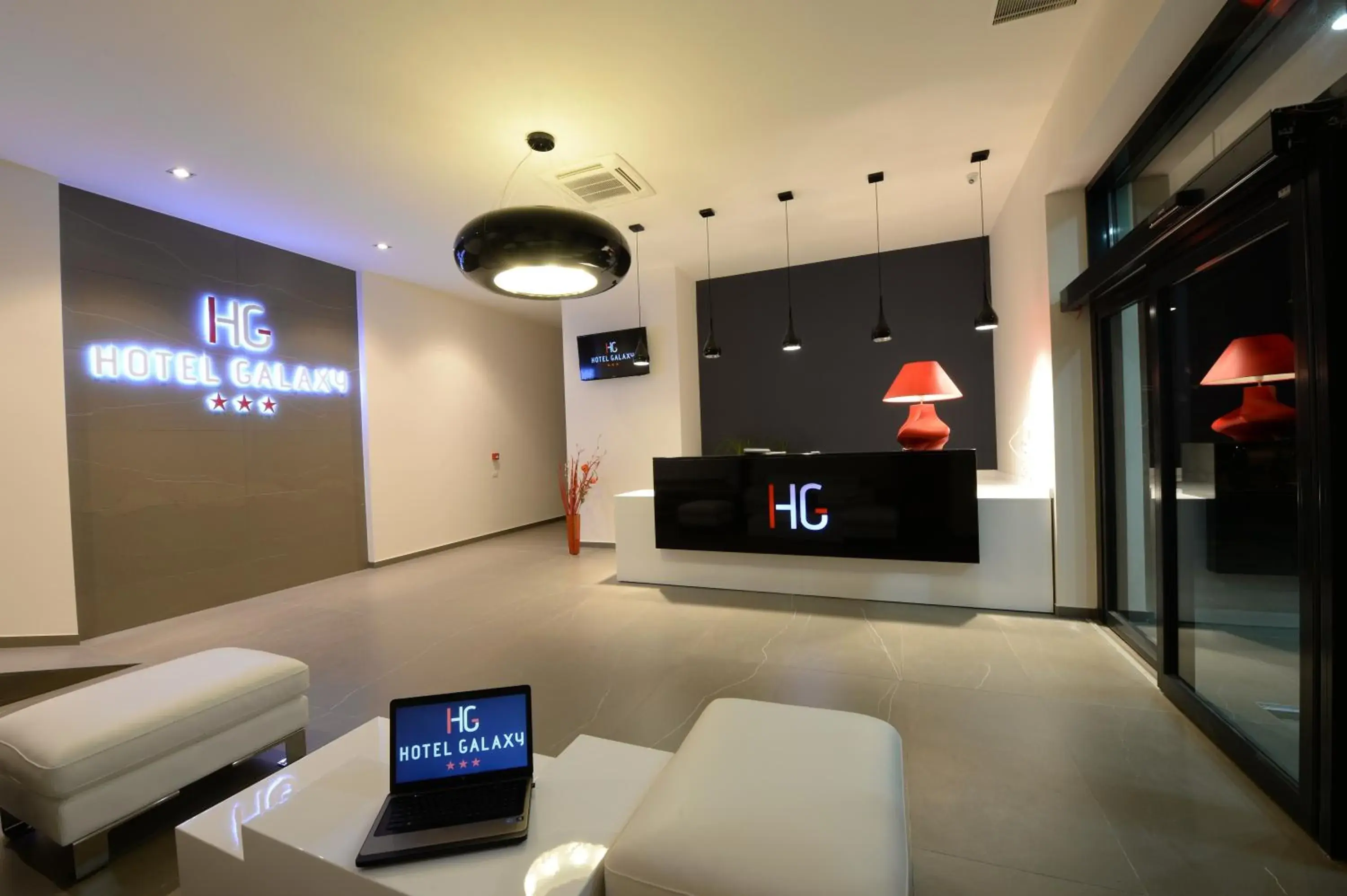 Lobby or reception in Hotel Galaxy Lobby or reception in Hotel Galaxy