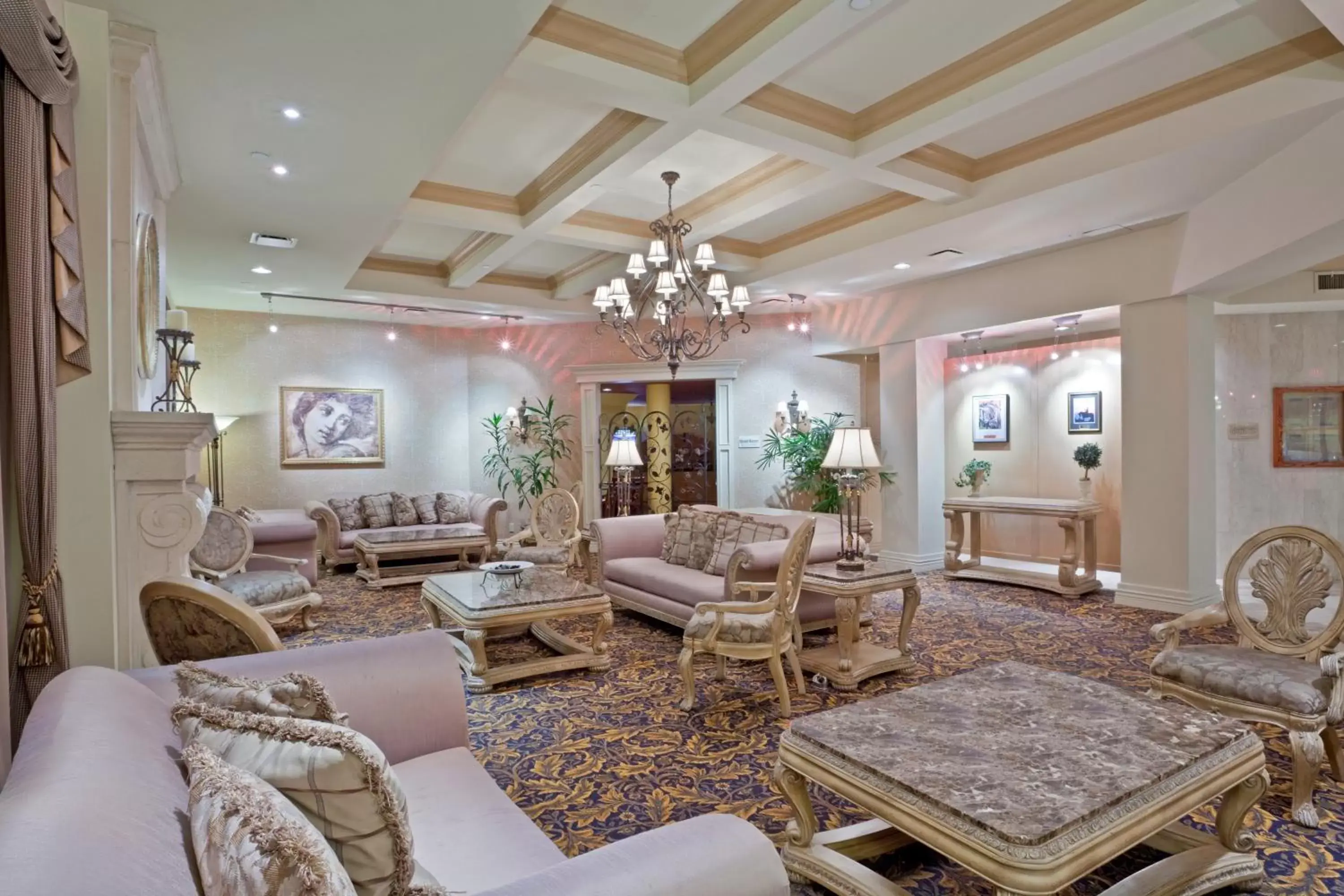 Lobby or reception, Seating Area in Atrium Inn Vancouver