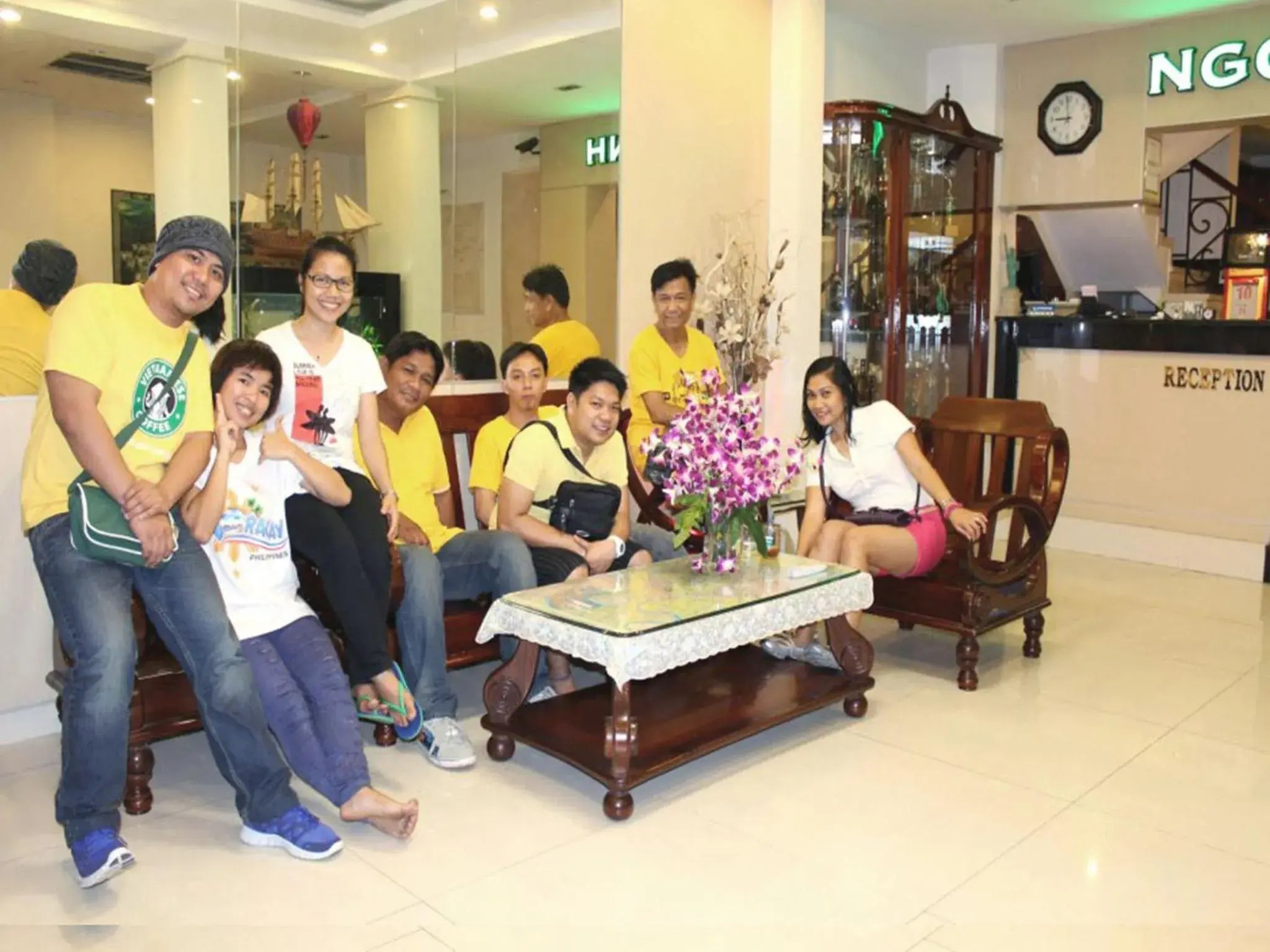 Staff in Ngoc Minh Hotel