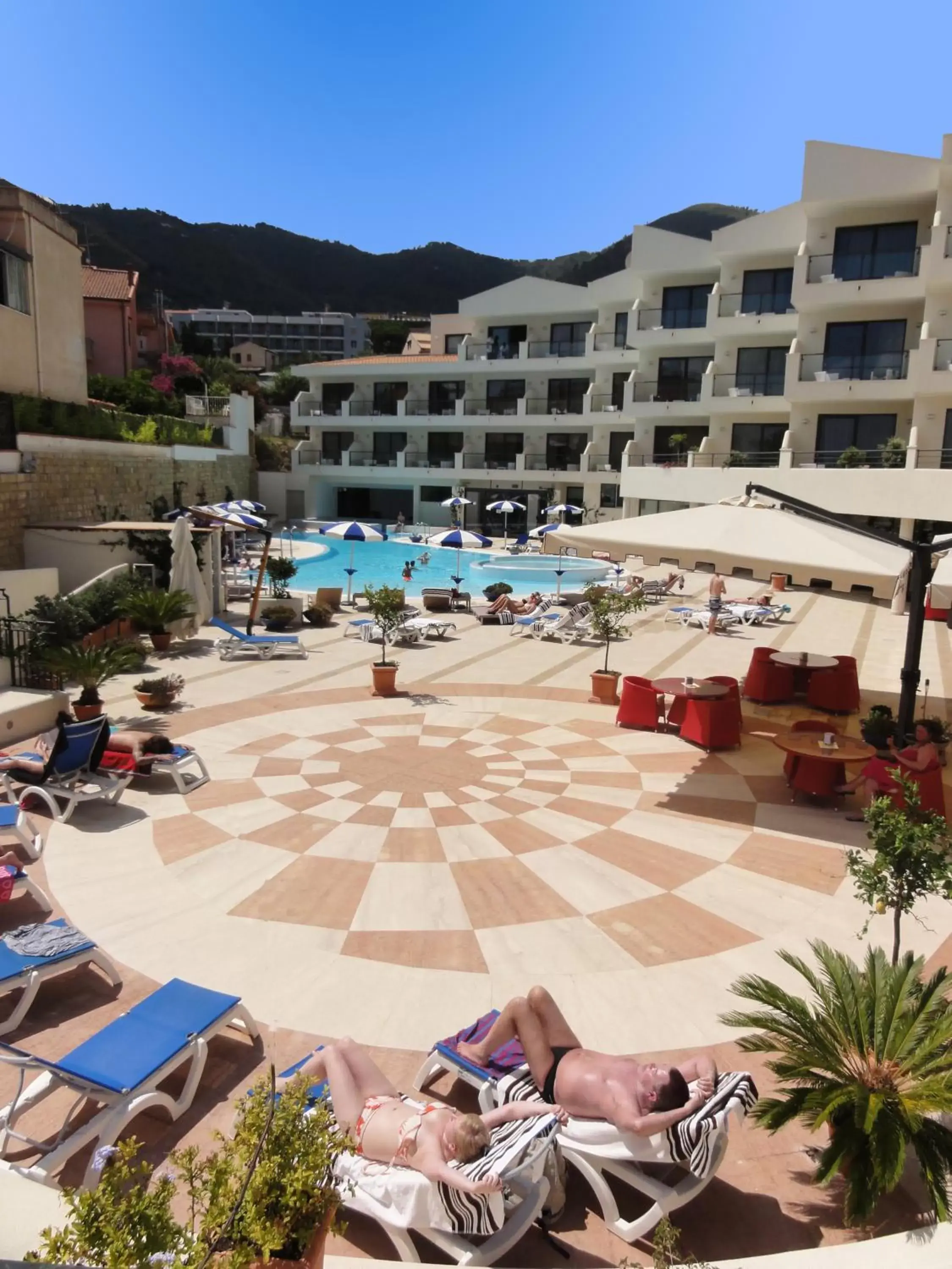 Swimming Pool in Cefalù Sea Palace