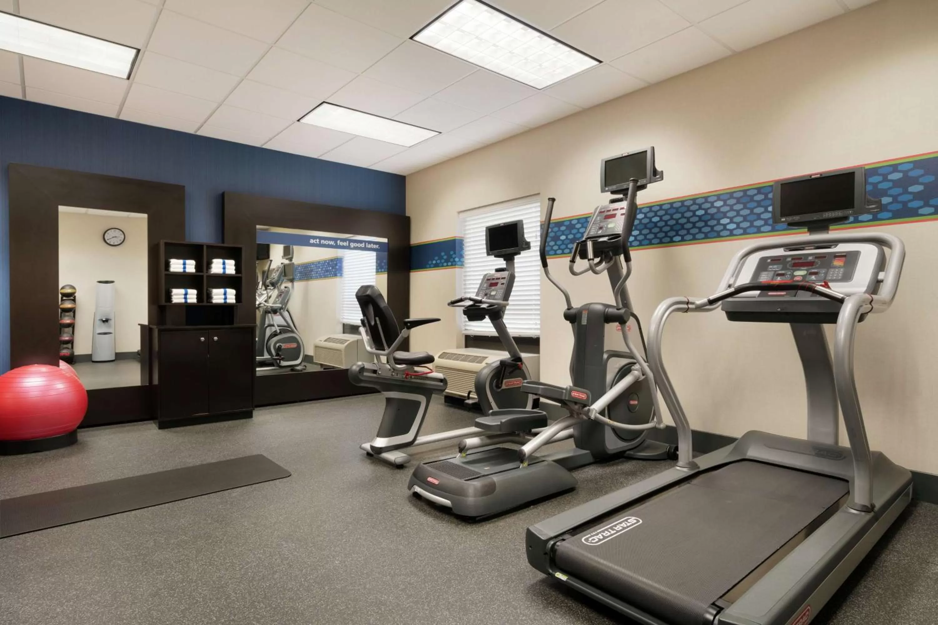 Fitness centre/facilities in Hampton Inn & Suites Ephrata - Mountain Springs