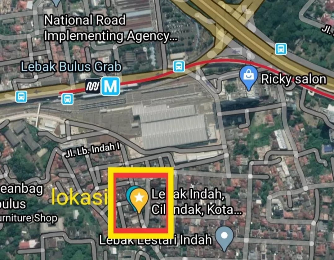 NYENYAK MRT Lebak Bulus Simatupang