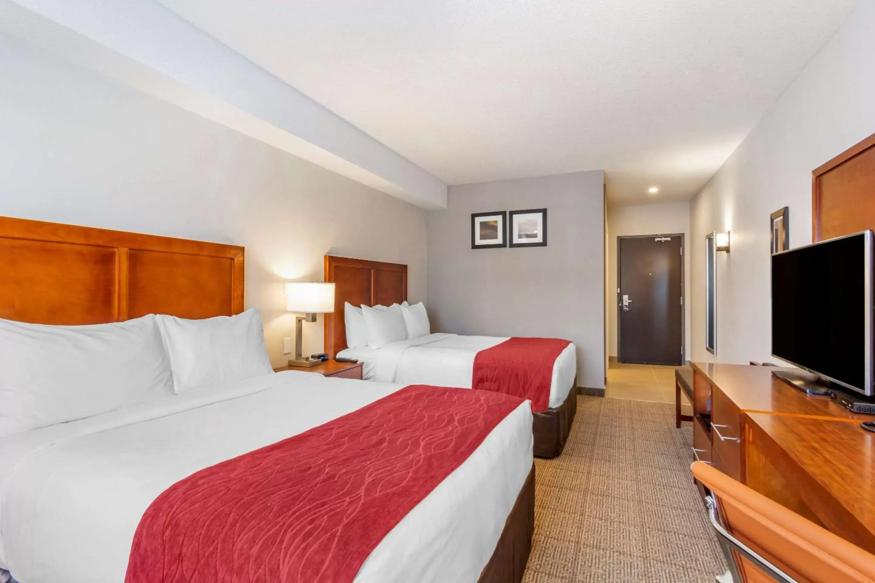 Queen Room with Two Queen Beds - Non-Smoking in Comfort Inn & Suites