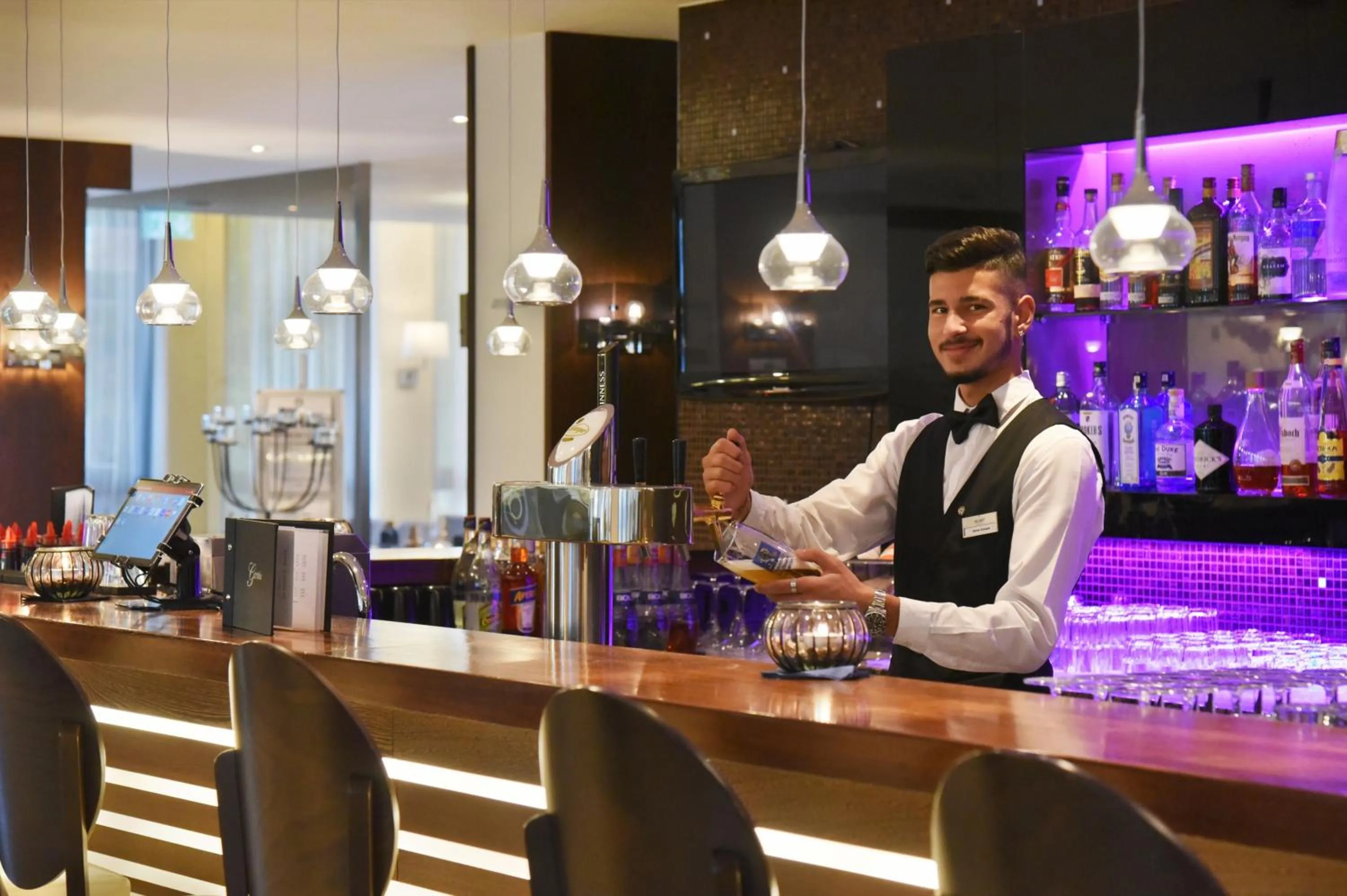 Lounge or bar in ACHAT Hotel München Süd