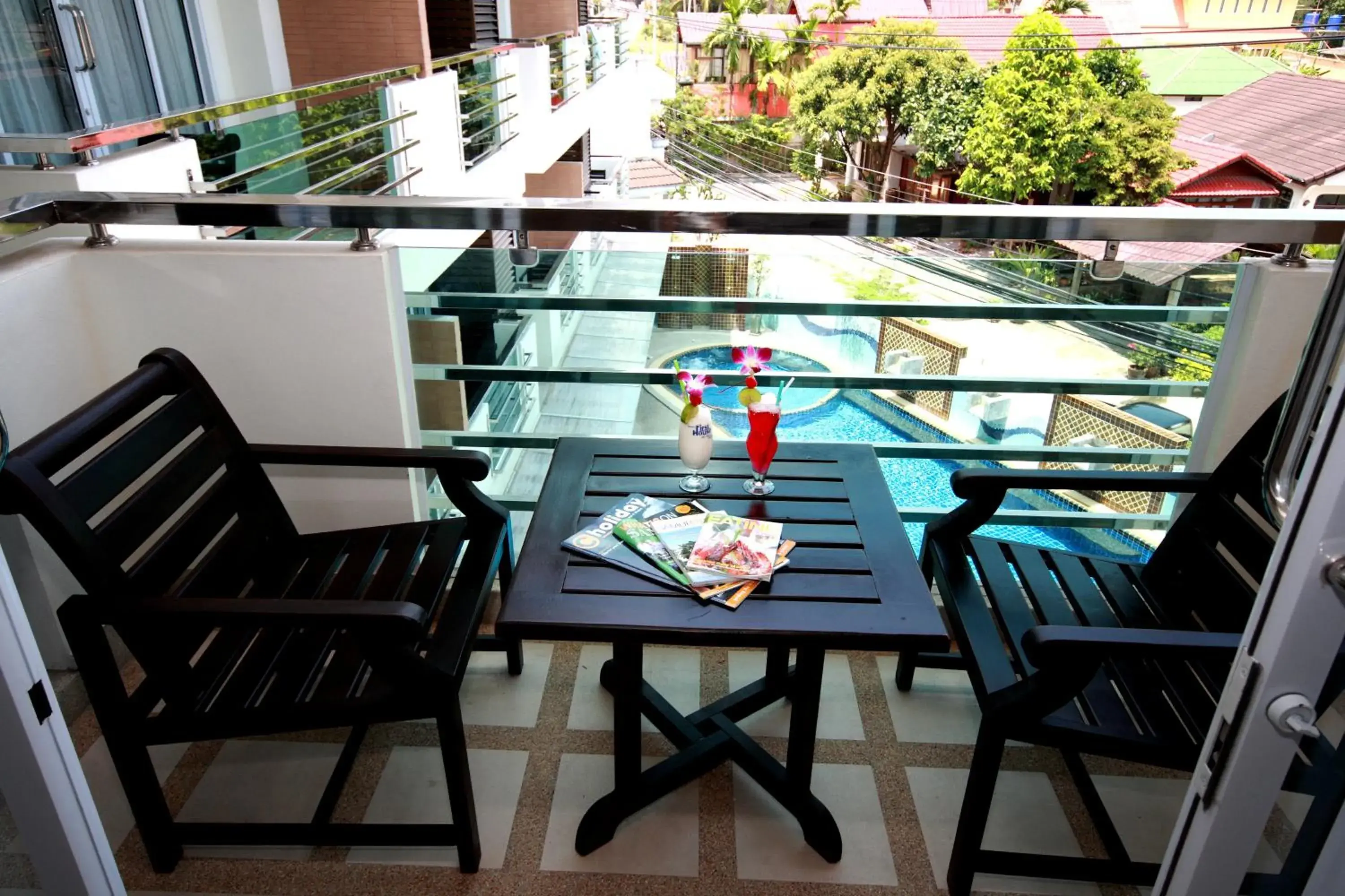 Balcony/Terrace in First Residence Hotel - SHA Plus