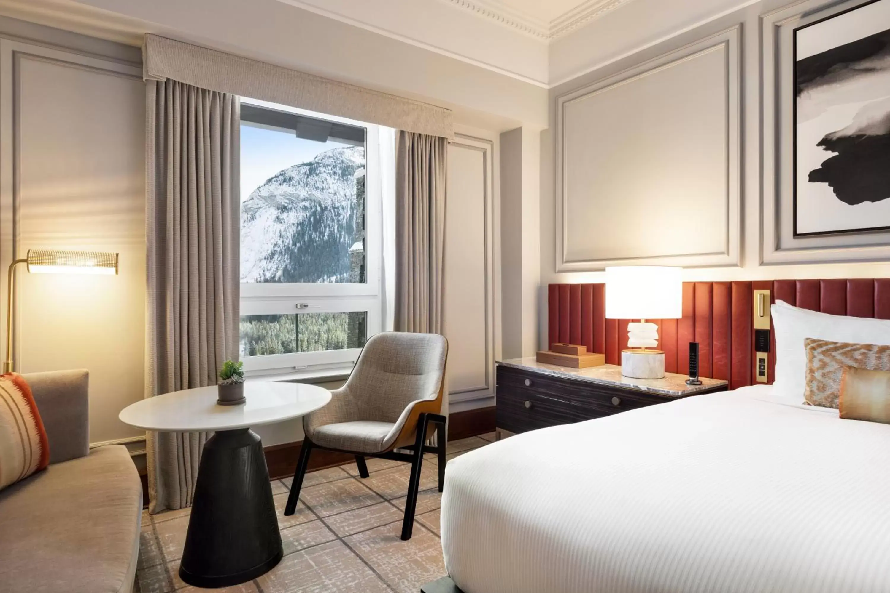 Bedroom in Fairmont Banff Springs