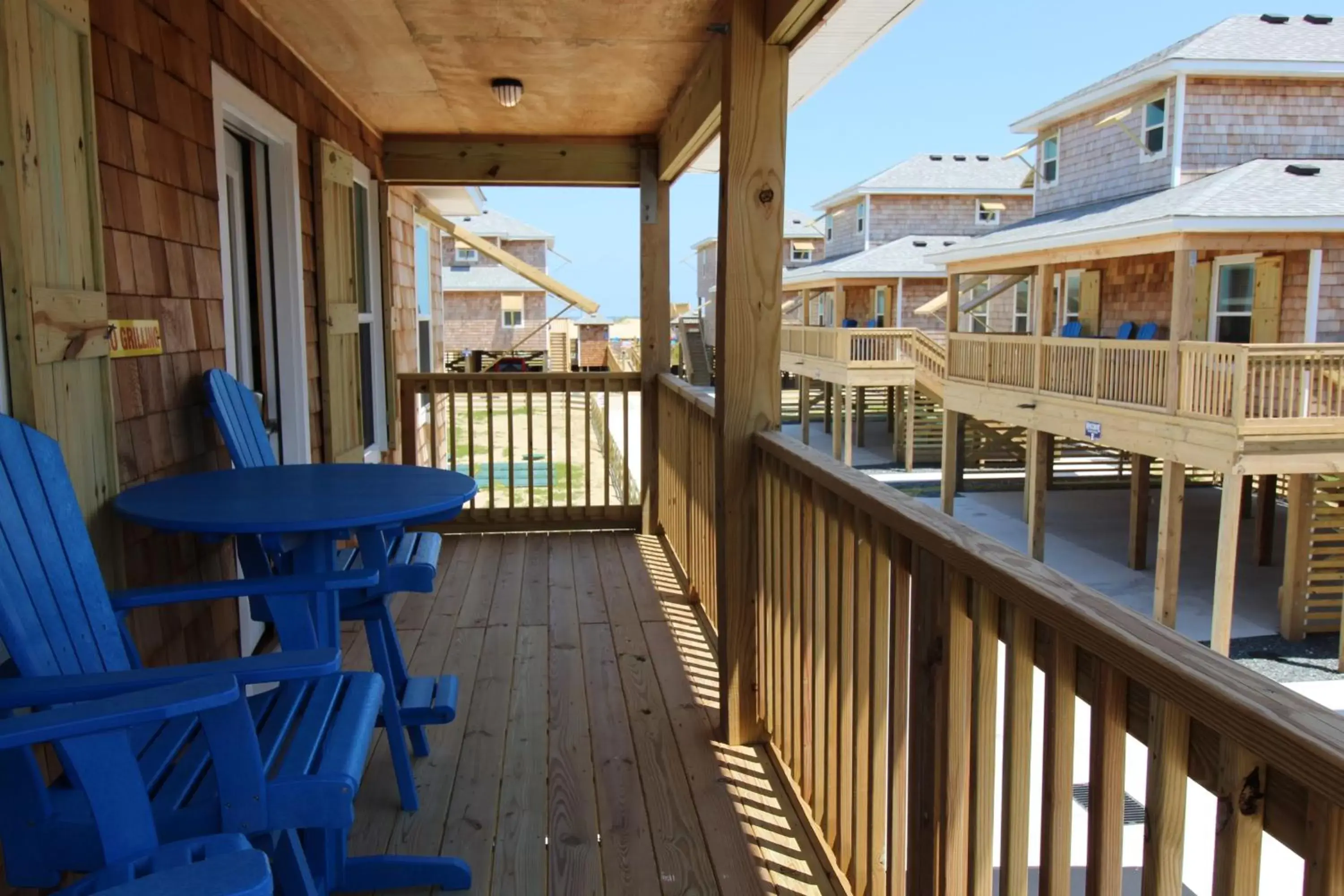 Balcony/Terrace in Whalebone Ocean Cottages by KEES Vacations