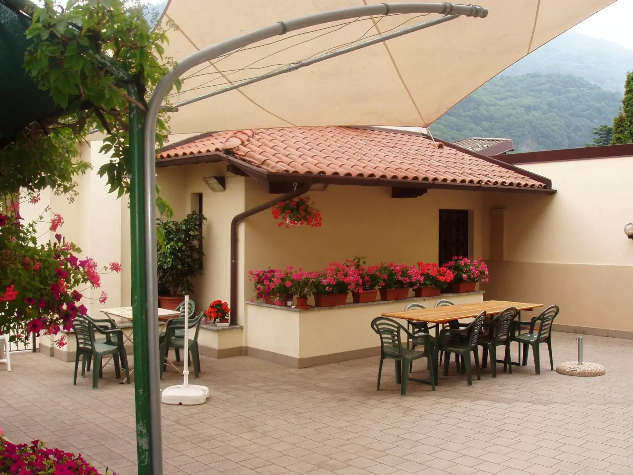 Balcony/Terrace in Albergo Sala