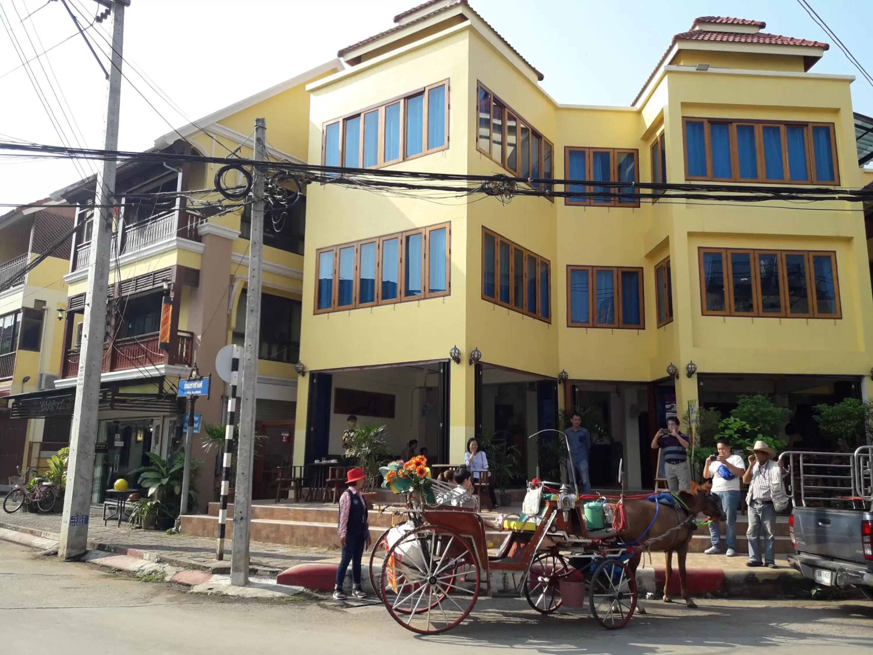 Facade/entrance in Ban Mae Boonthong Facade/entrance in Ban Mae Boonthong